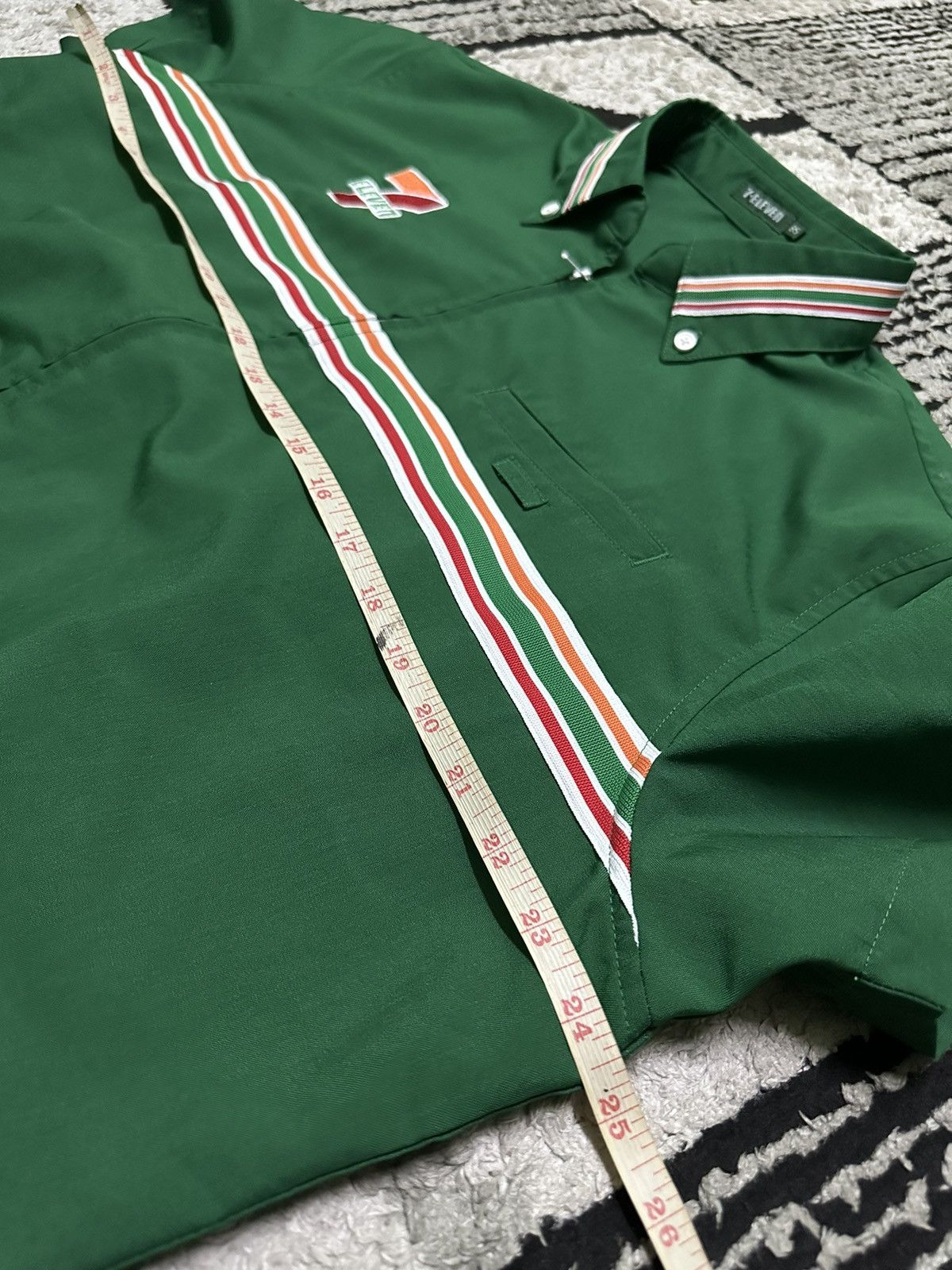 Japanese Brand × Uniform Wares × Vintage Vintage 7 eleven uniform zipper shirts Size US L / EU 52-54 / 3 - 4 Thumbnail