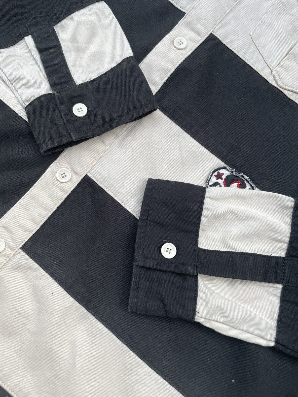 Japanese Brand Japanese Candy Stripper Jail Style Shirt Size US M / EU 48-50 / 2 - 13 Thumbnail