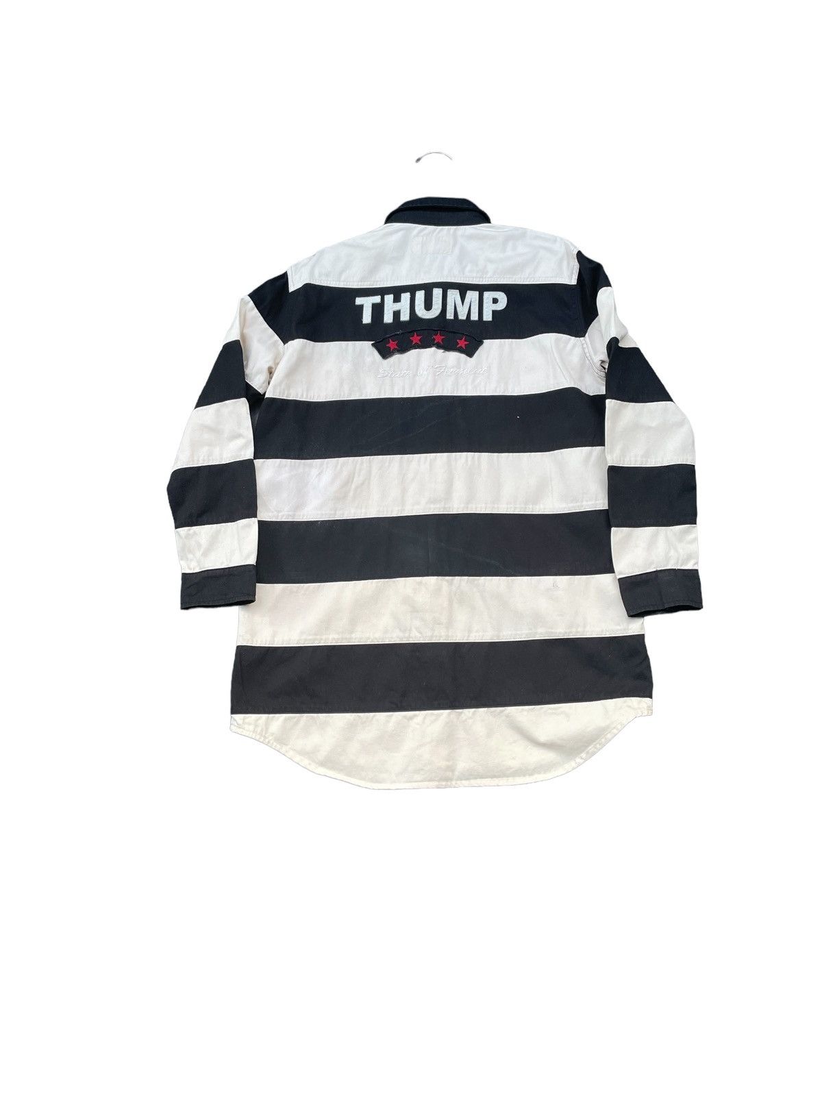 Japanese Brand Japanese Candy Stripper Jail Style Shirt Size US M / EU 48-50 / 2 - 9 Thumbnail
