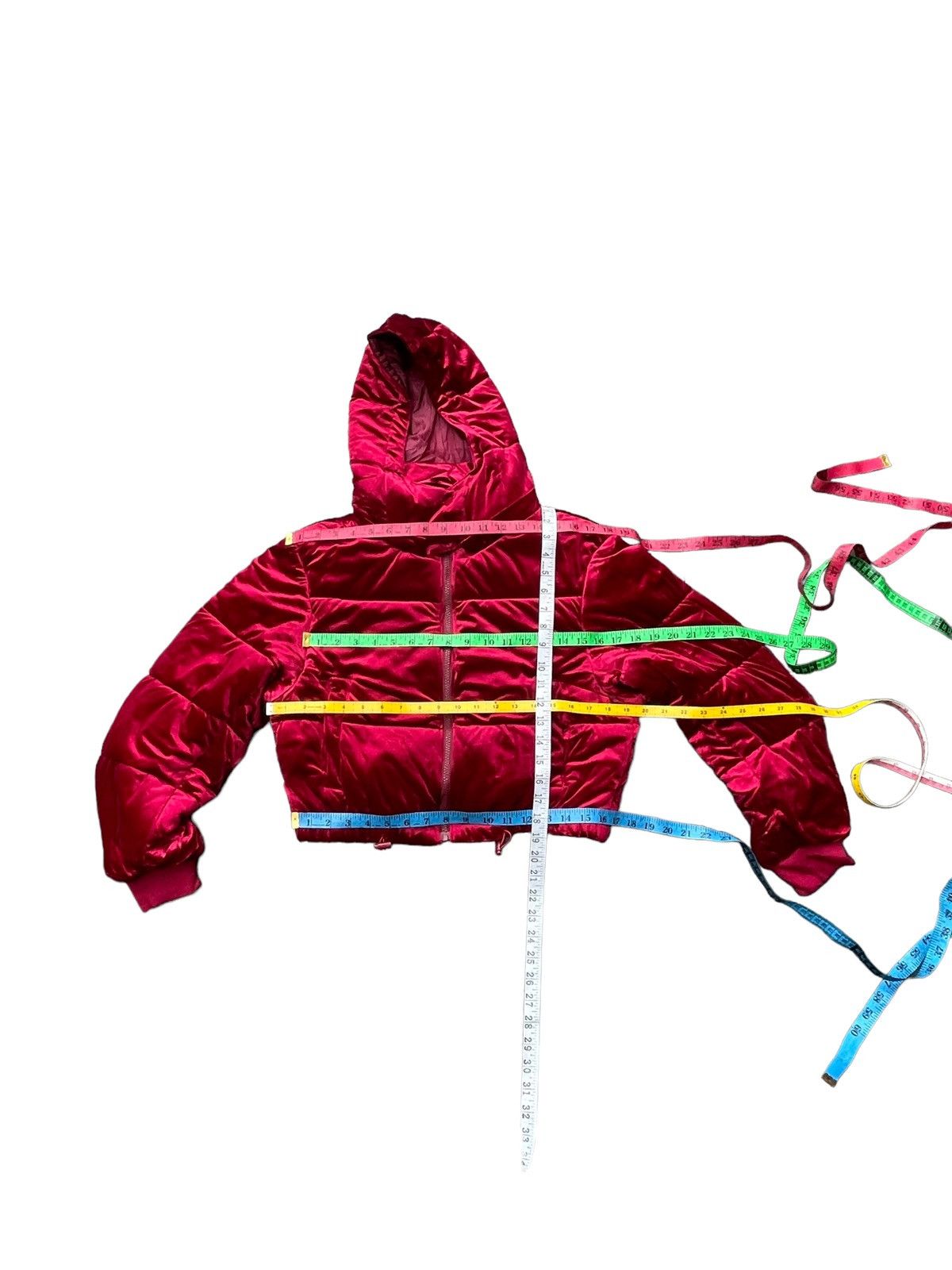 Japanese Brand Evris Velvet Puffer Jacket Size S / US 4 / IT 40 - 10 Thumbnail