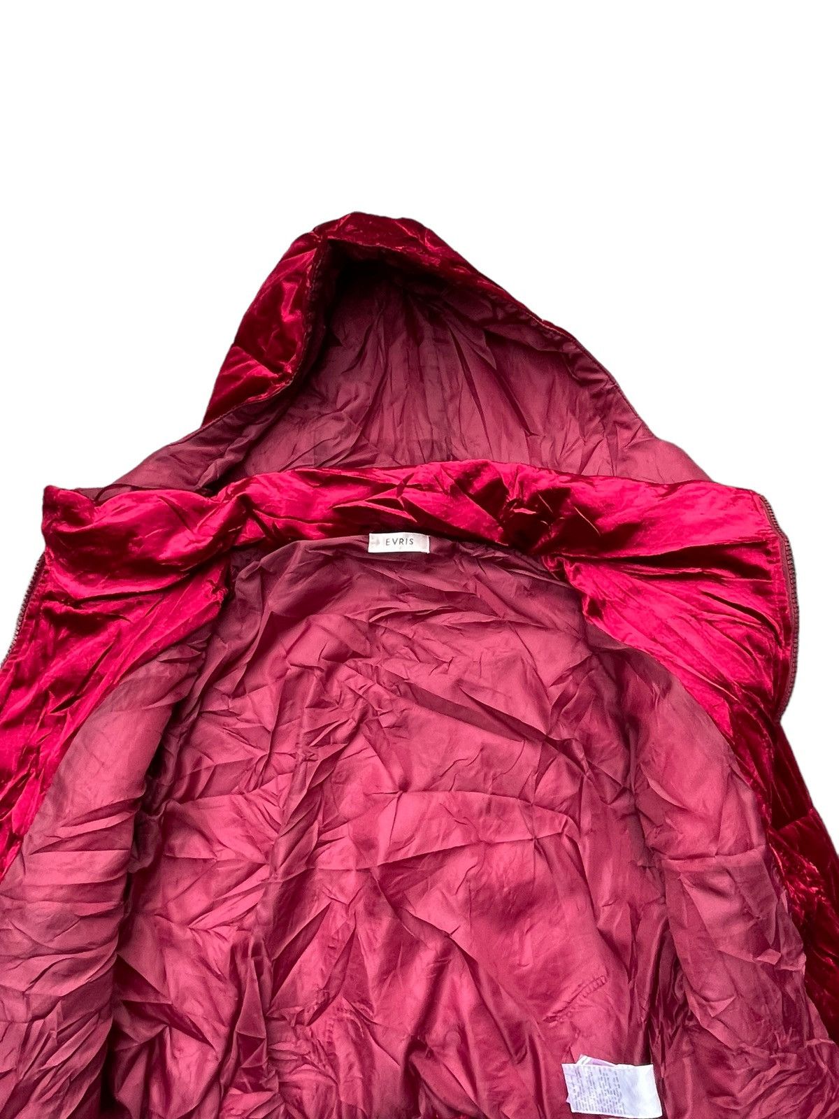 Japanese Brand Evris Velvet Puffer Jacket Size S / US 4 / IT 40 - 5 Thumbnail