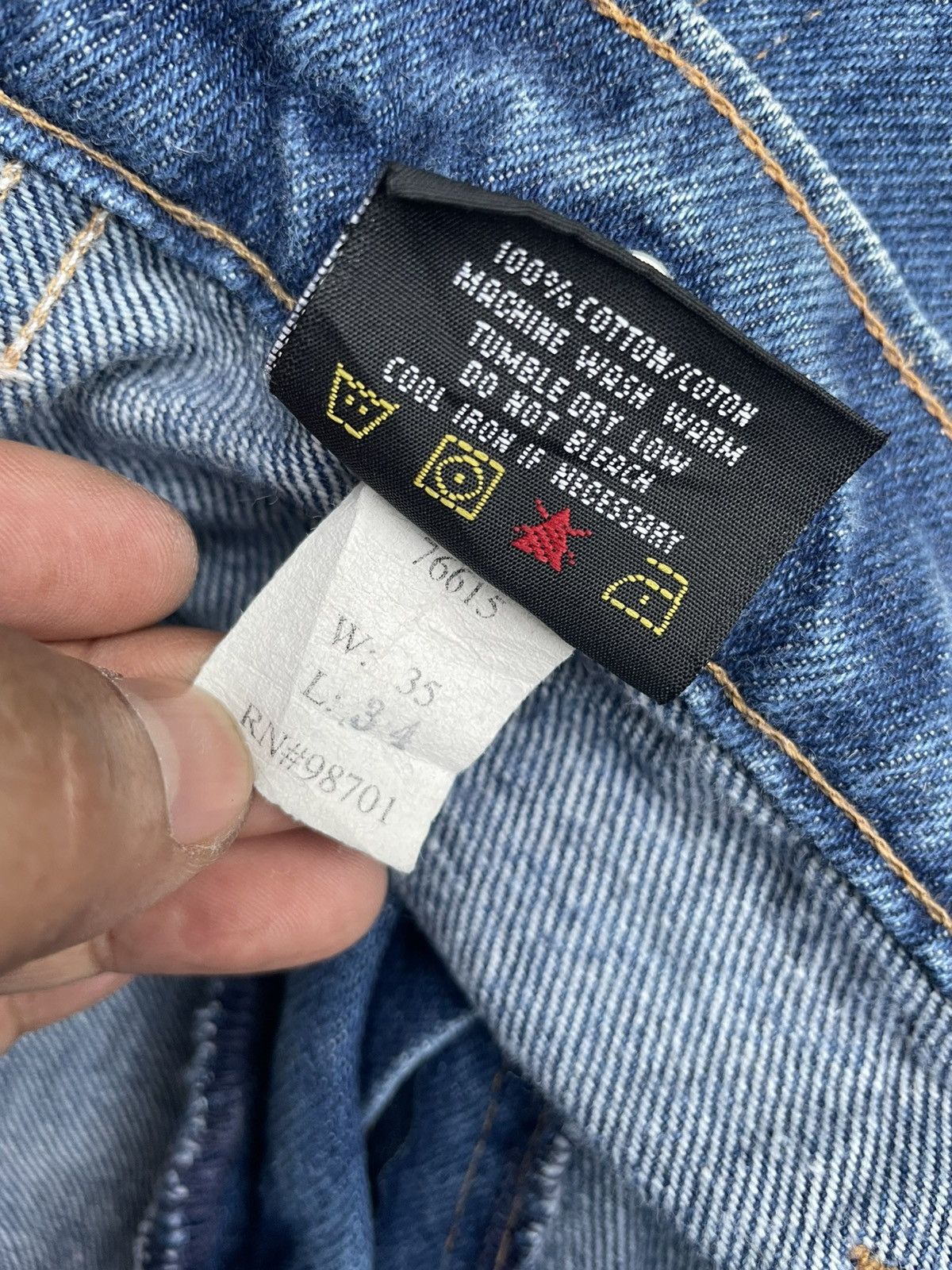 Vintage Prison Blues Double Knee Size US 36 / EU 52 - 20 Thumbnail