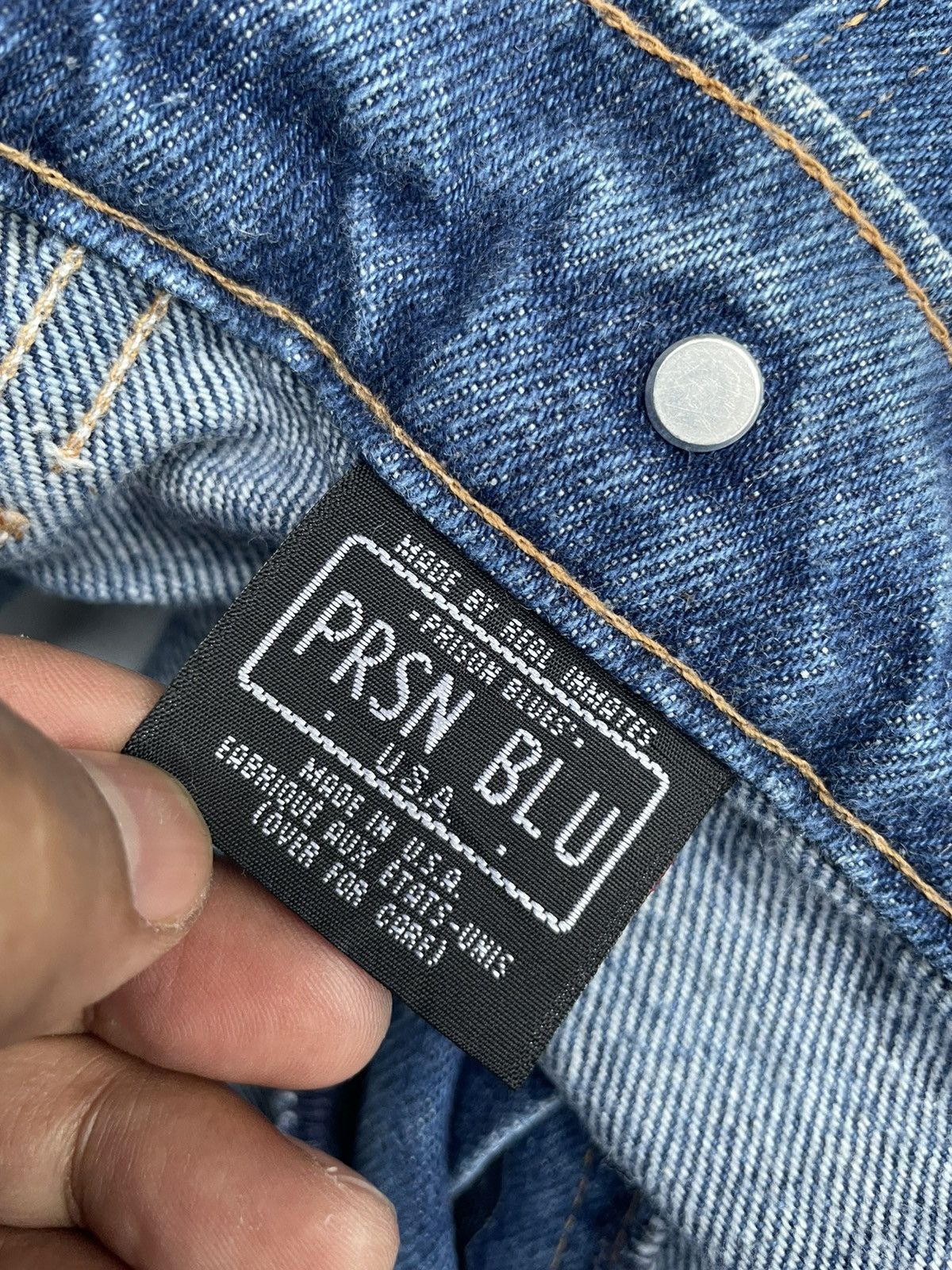 Vintage Prison Blues Double Knee Size US 36 / EU 52 - 19 Thumbnail