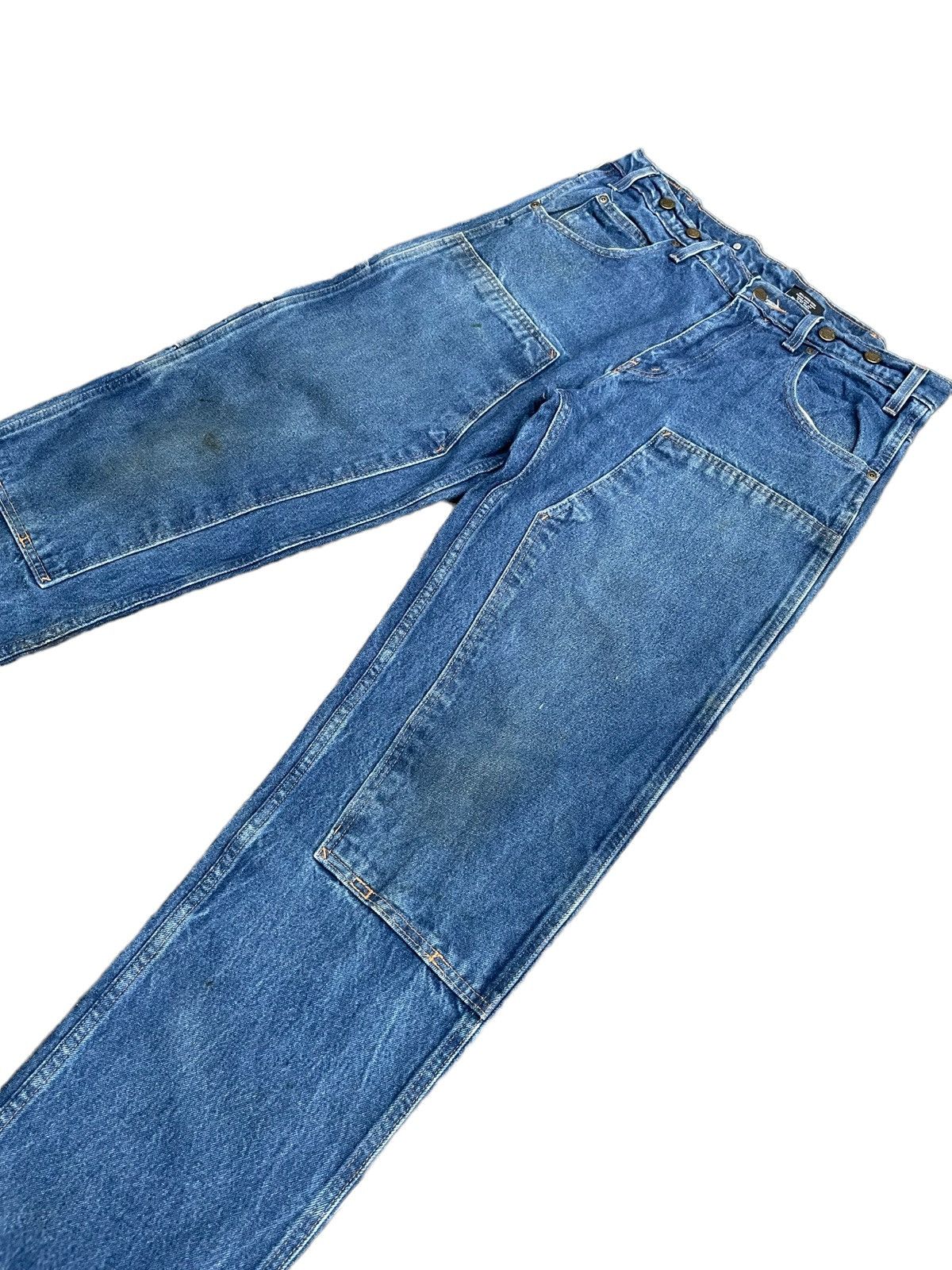 Vintage Prison Blues Double Knee Size US 36 / EU 52 - 3 Thumbnail