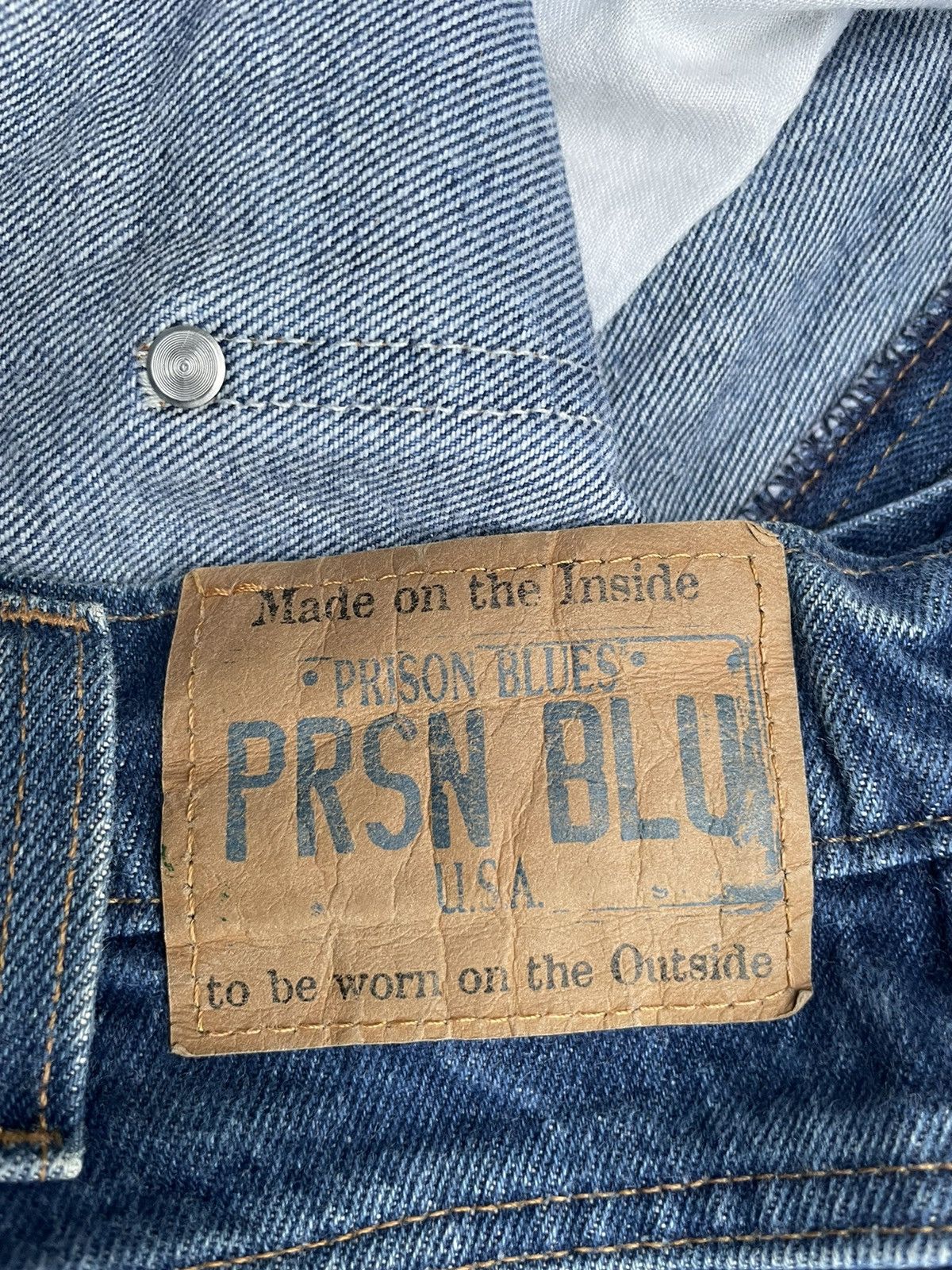 Vintage Prison Blues Double Knee Size US 36 / EU 52 - 17 Thumbnail
