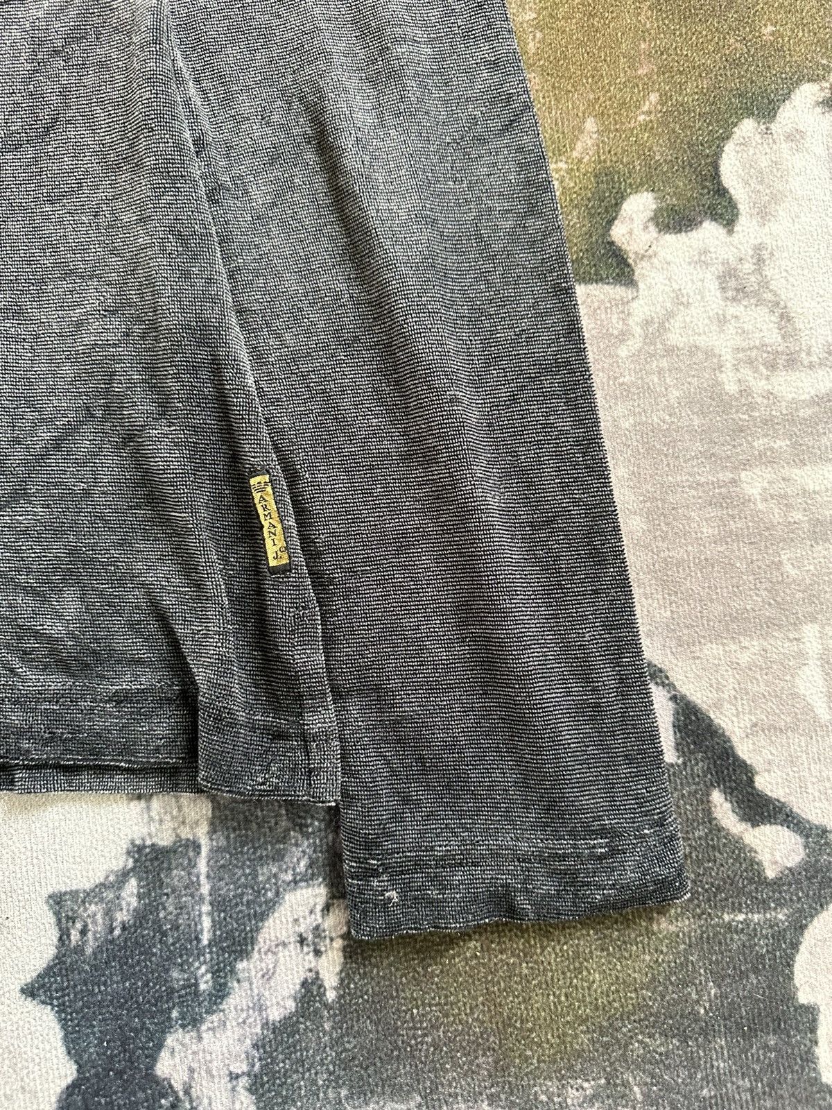 Giorgio Armani 2006 F/W Armani Jeans velour polo long sleeve Size US M / EU 48-50 / 2 - 6 Thumbnail