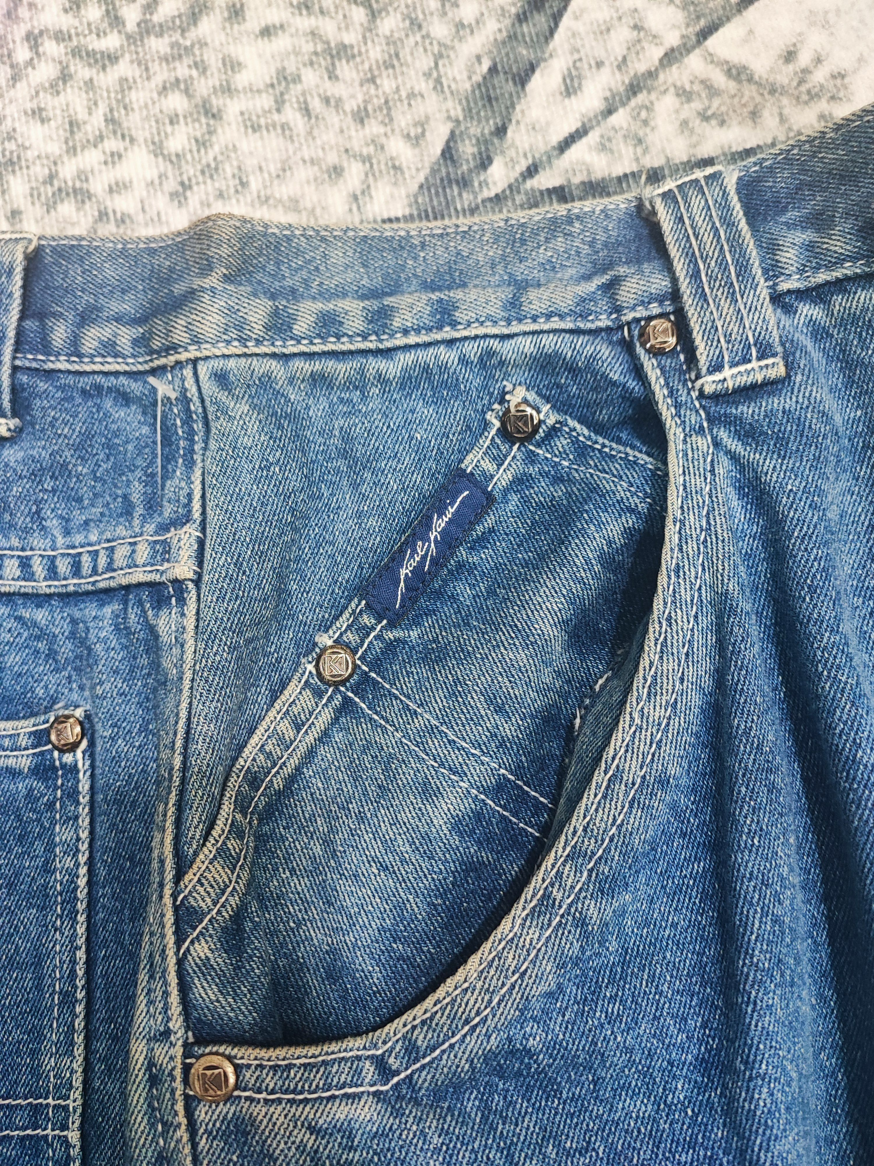 Karl Kani × Vintage Vintage 90s Karl Kani Loose Fit Baggy Rap Carpenter Jeans Size US 36 / EU 52 - 7 Thumbnail