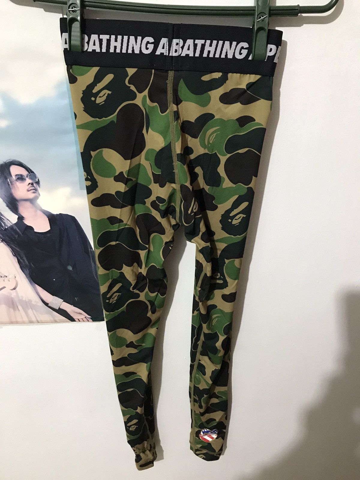 Adidas × Bape Adidas Bape superbowl football leggings camo Small Size US 27 - 2 Thumbnail