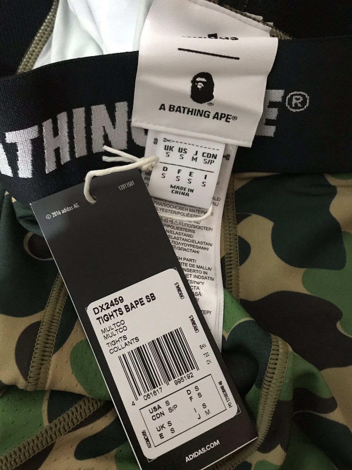 Adidas × Bape Adidas Bape superbowl football leggings camo Small Size US 27 - 5 Thumbnail