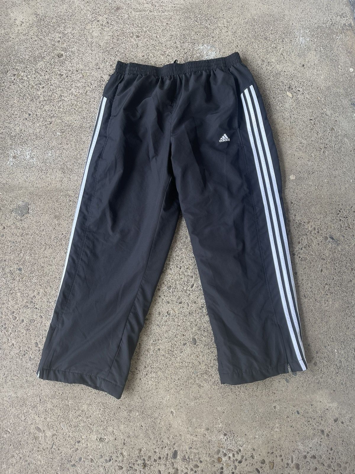 Adidas Large Adidas Y2K Baggy Lightweight Nylon Track Pants | Grailed