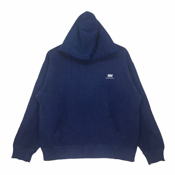 Vtg HELLY HANSEN Hoodie Sweater Sailing Gear Surf Pullover