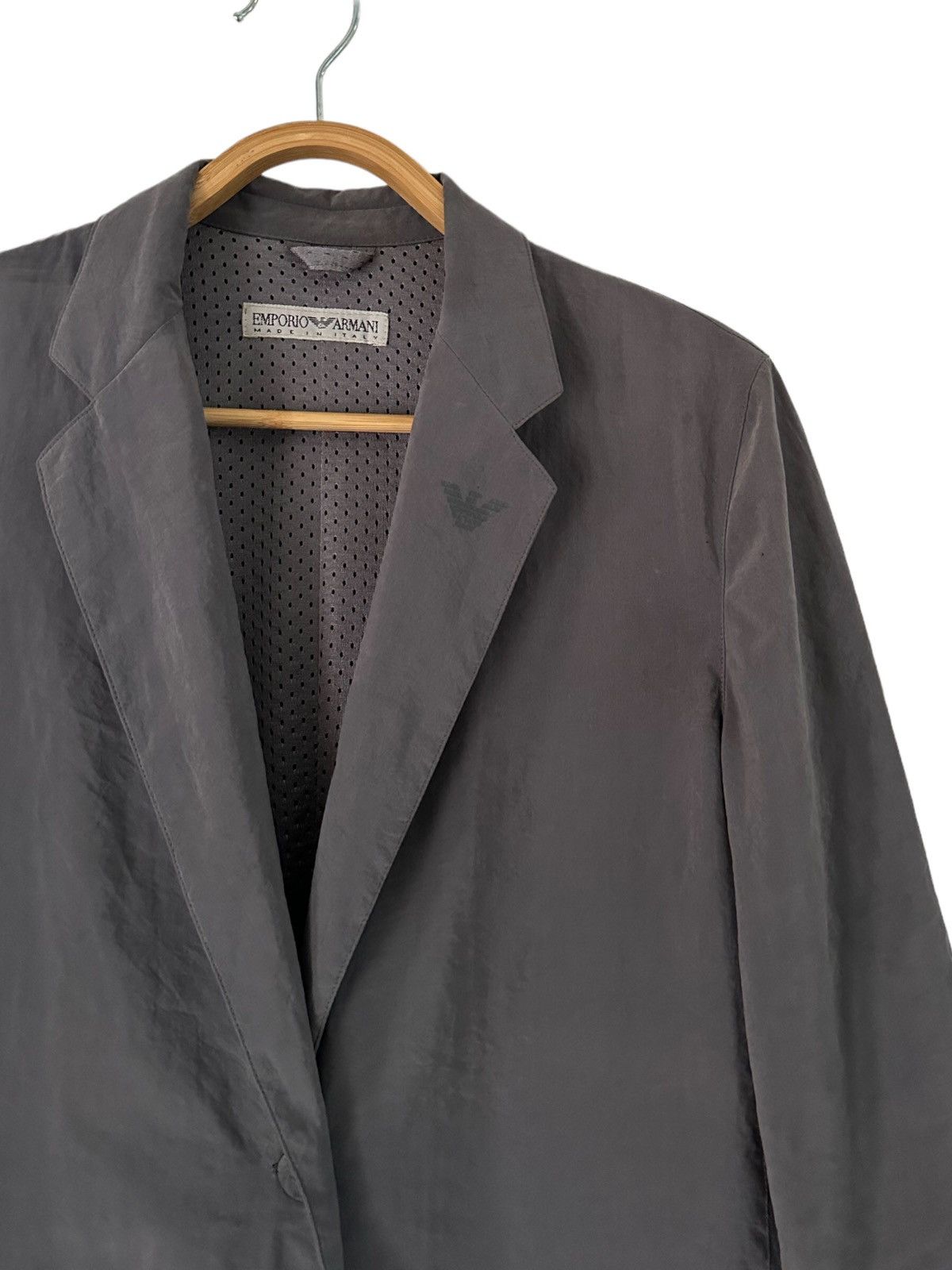 Emporio Armani 1990s Emporio Armani light nylon sport blazer Size US M / EU 48-50 / 2 - 6 Thumbnail