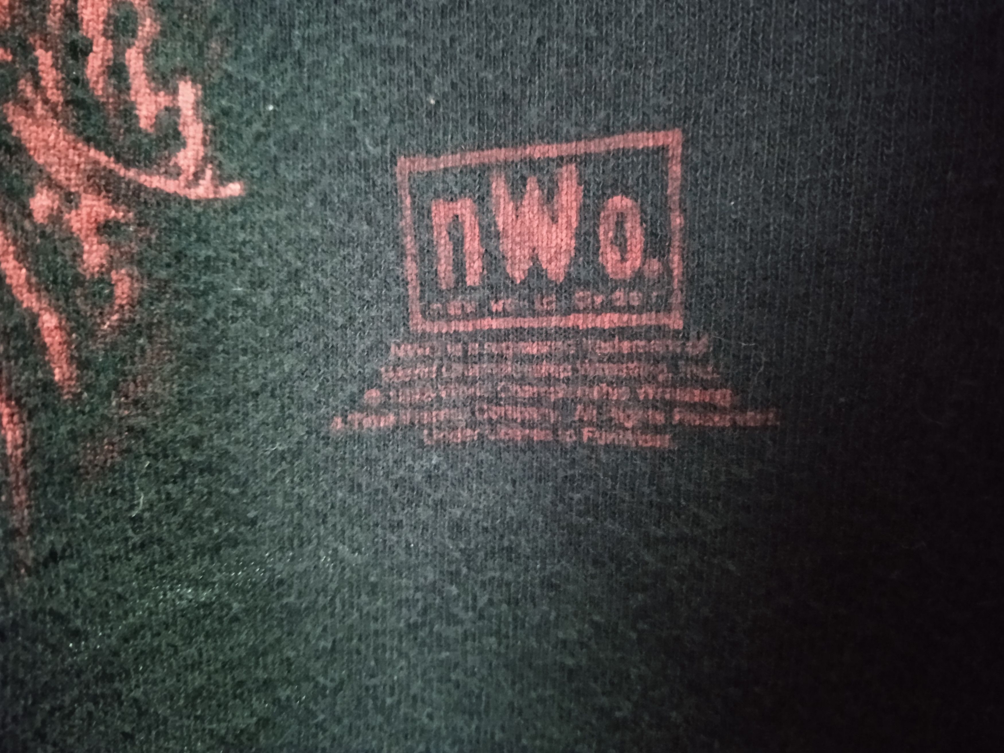 WWE Vintage 90s WCW Sting Wolfpack T-Shirt Size US L / EU 52-54 / 3 - 7 Thumbnail