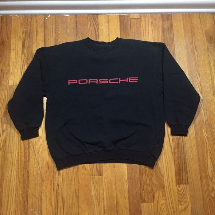 Porsche Design Black Spellout Crewneck Sweatshirt (See Pics) | Grailed