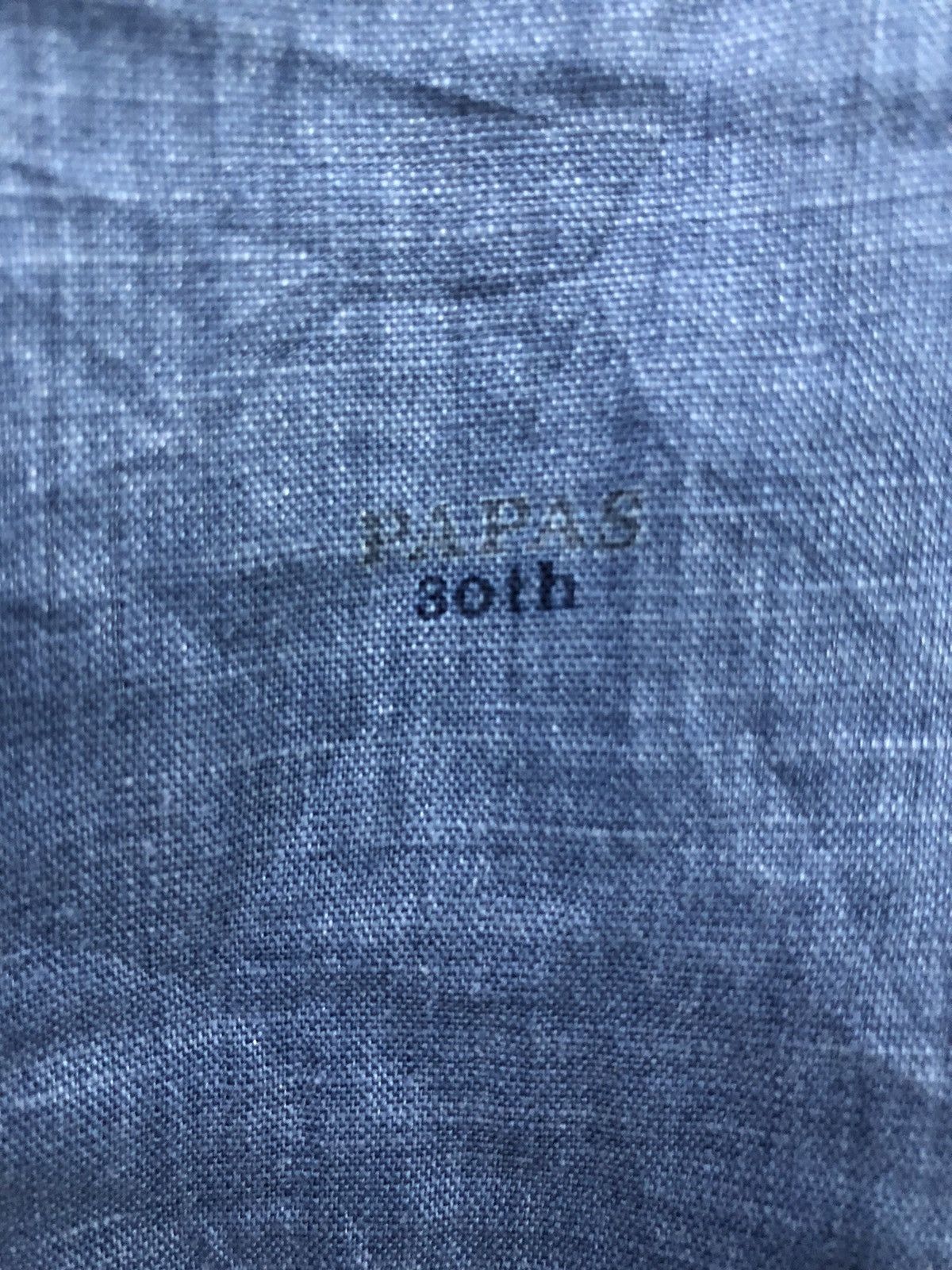 Mademoiselle Non Non 🔥Grail🔥Papas 30th Anniversary Linen boxy shirt Size US L / EU 52-54 / 3 - 13 Thumbnail
