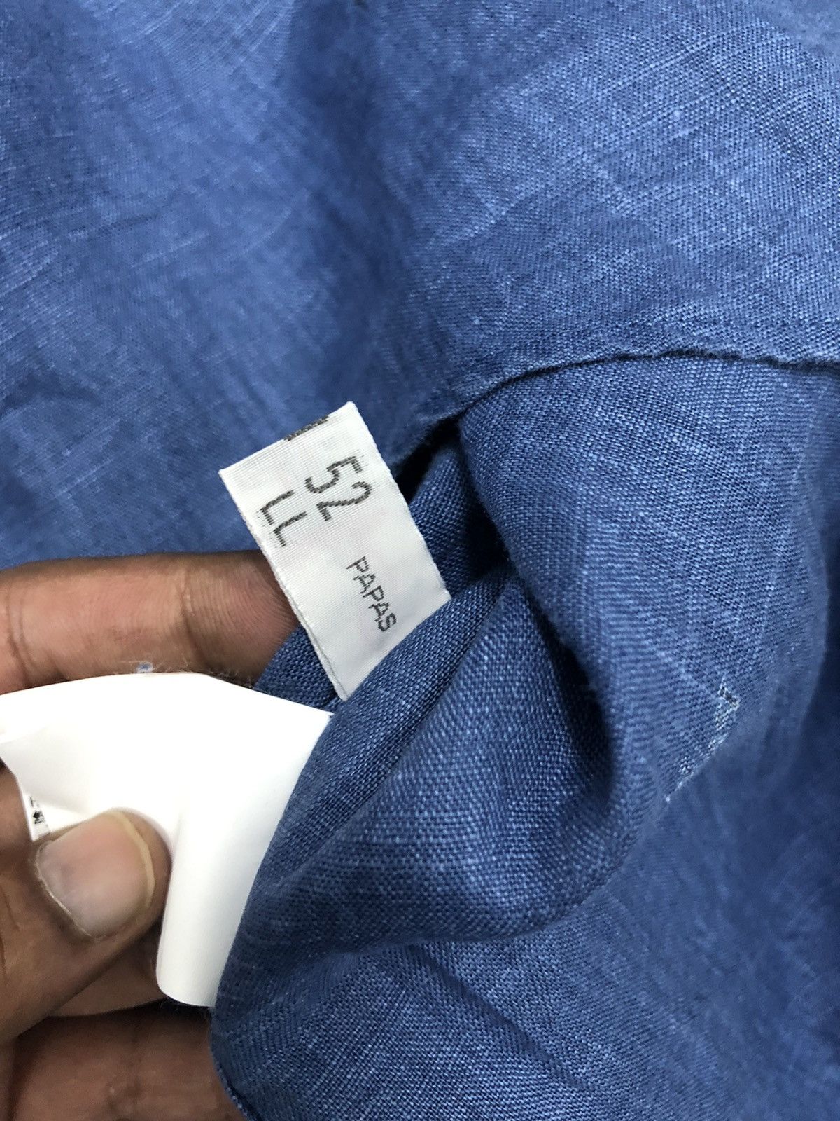 Mademoiselle Non Non 🔥Grail🔥Papas 30th Anniversary Linen boxy shirt Size US L / EU 52-54 / 3 - 7 Thumbnail