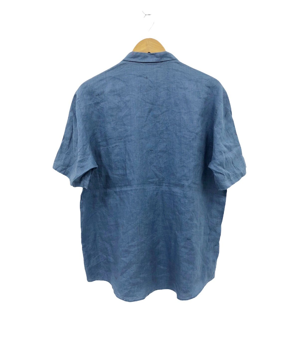 Mademoiselle Non Non 🔥Grail🔥Papas 30th Anniversary Linen boxy shirt Size US L / EU 52-54 / 3 - 5 Thumbnail