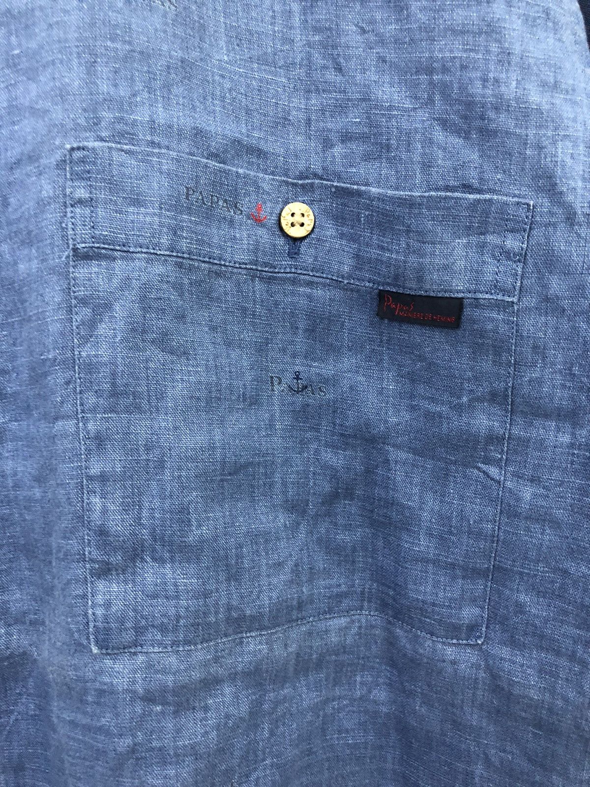 Mademoiselle Non Non 🔥Grail🔥Papas 30th Anniversary Linen boxy shirt Size US L / EU 52-54 / 3 - 12 Thumbnail