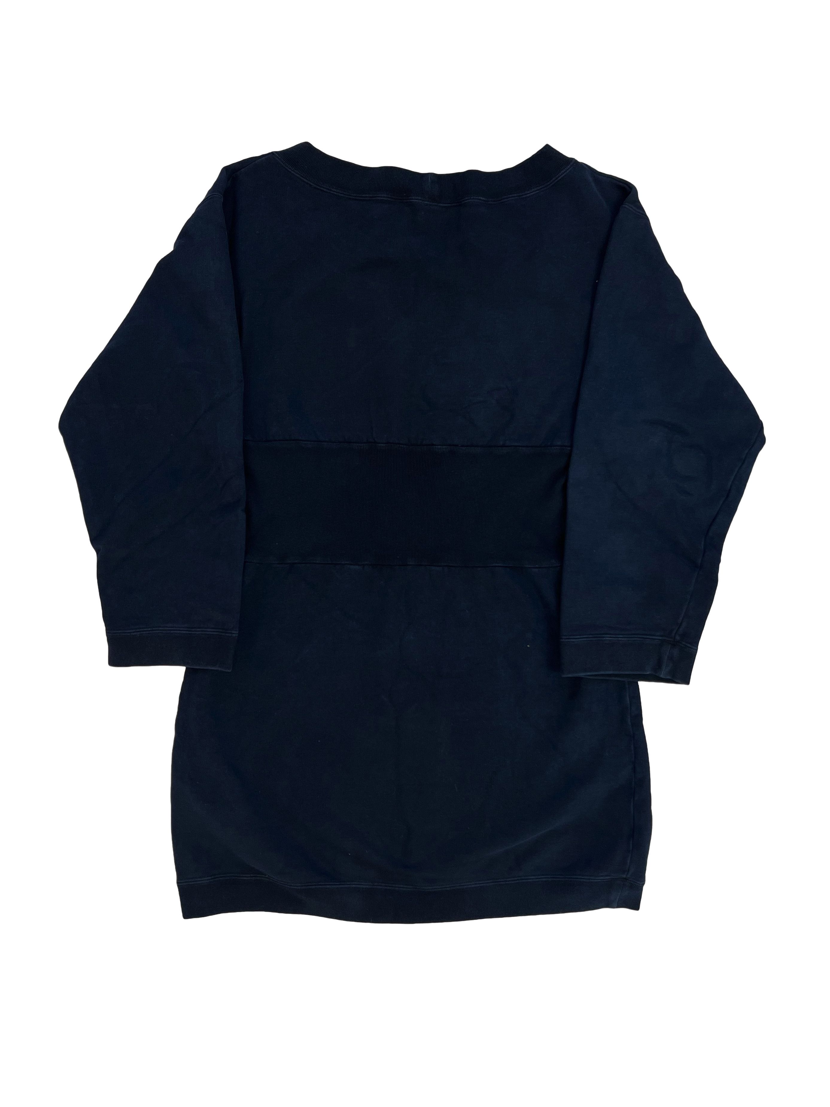 Jil Sander ⚡️QUICK SALE⚡️1990s' Jil Sander Navy Sweater Dress Size M / US 6-8 / IT 42-44 - 2 Thumbnail
