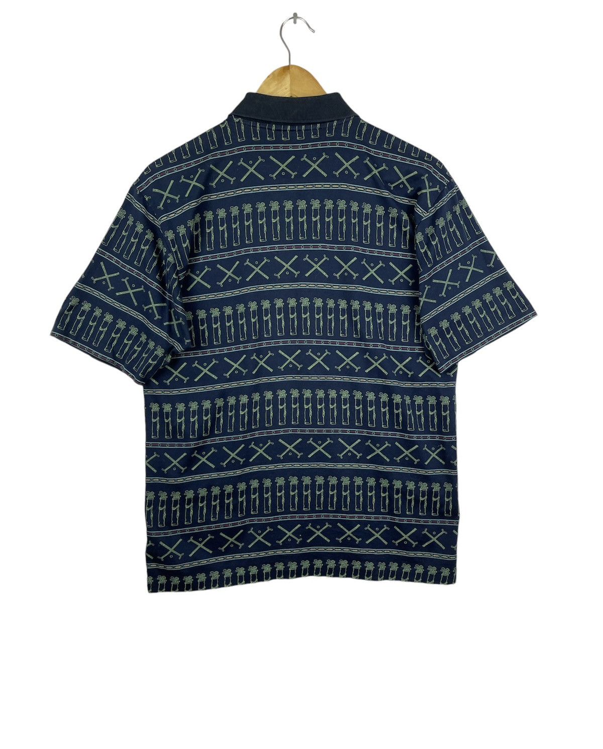 Alfred Dunhill × Vintage Vintage Alfred Dunhill Golf Polo shirt Navy Size US S / EU 44-46 / 1 - 4 Thumbnail