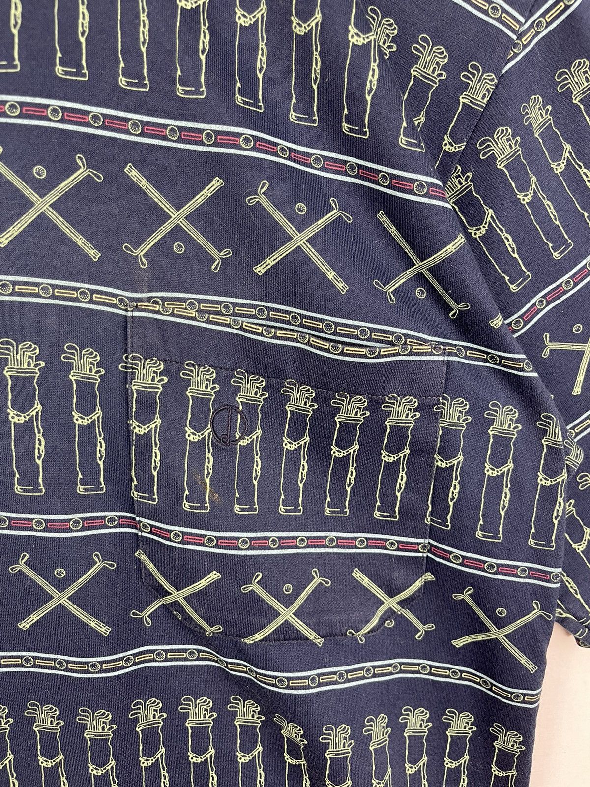 Alfred Dunhill × Vintage Vintage Alfred Dunhill Golf Polo shirt Navy Size US S / EU 44-46 / 1 - 2 Thumbnail