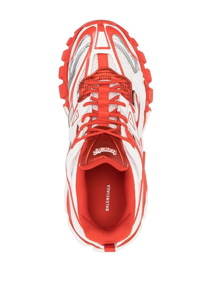 o1s1rm0423 Men's Track 2.0 sneakers in White/Red