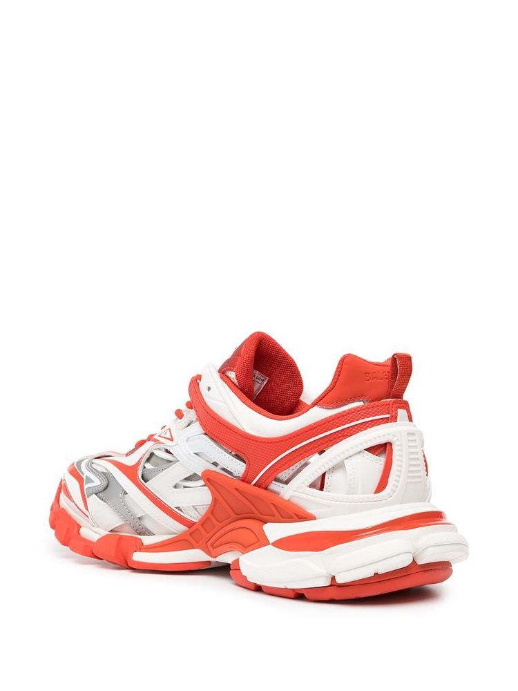 o1s1rm0423 Men's Track 2.0 sneakers in White/Red
