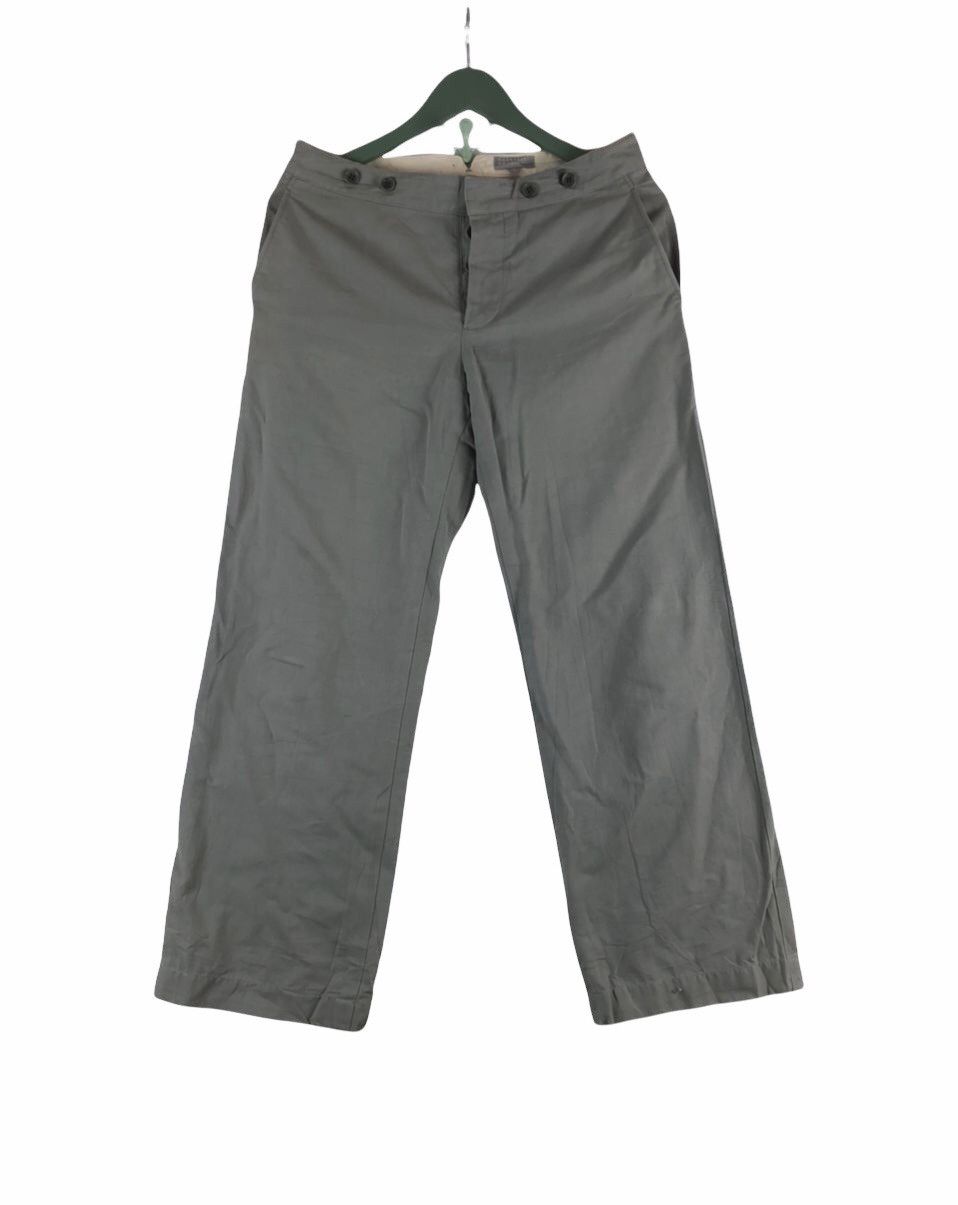 Margaret Howell Margaret Howell work pant single pocket buckle back design Size US 31 - 1 Thumbnail