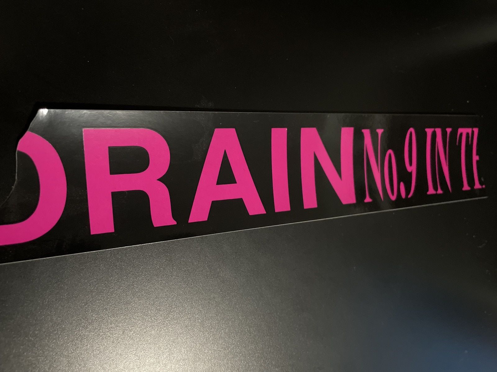 Drain Gang Ecco2k Signed E + Drain Gang Tour sticker Size ONE SIZE - 6 Thumbnail