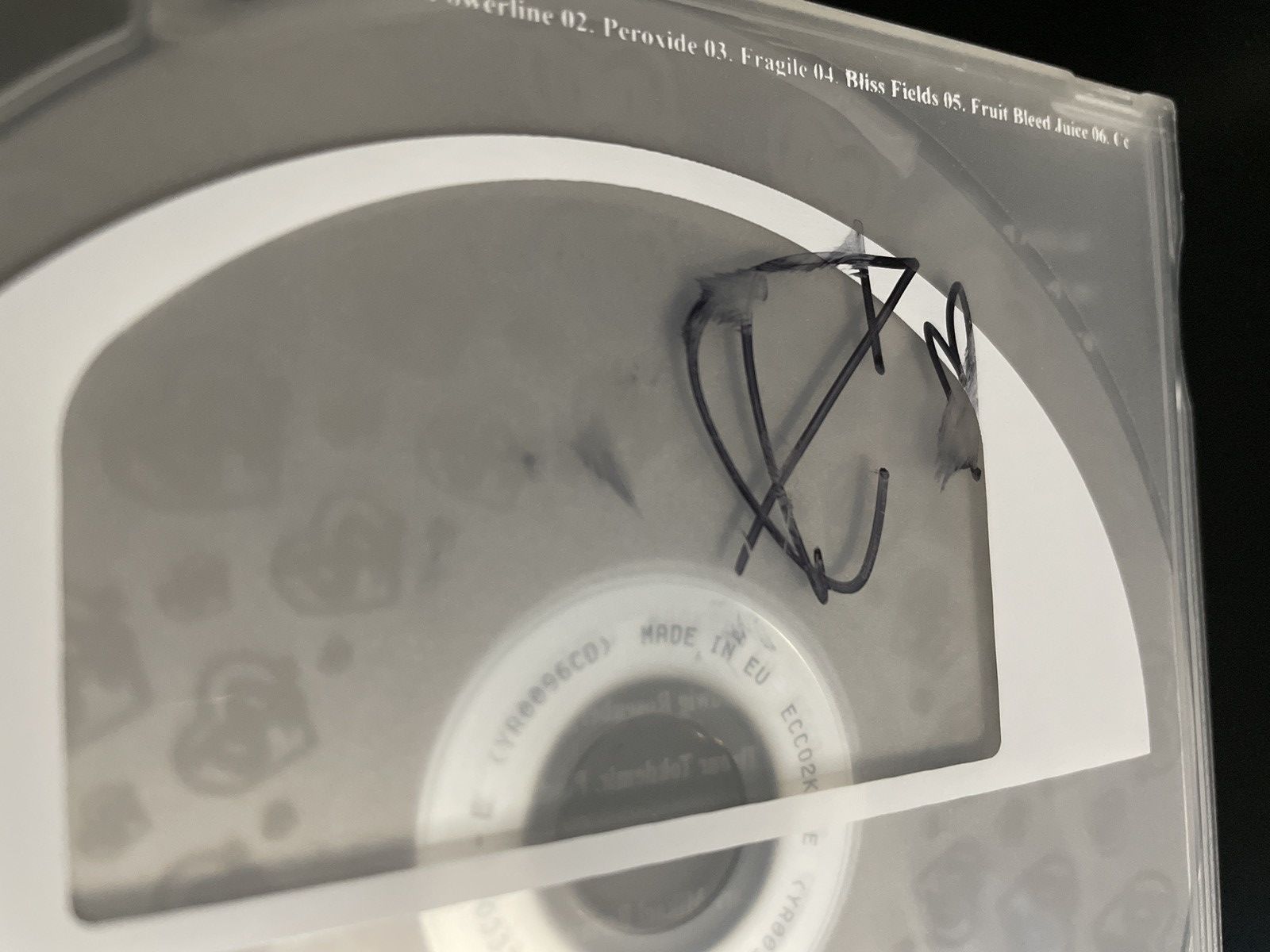 Drain Gang Ecco2k Signed E + Drain Gang Tour sticker Size ONE SIZE - 3 Thumbnail