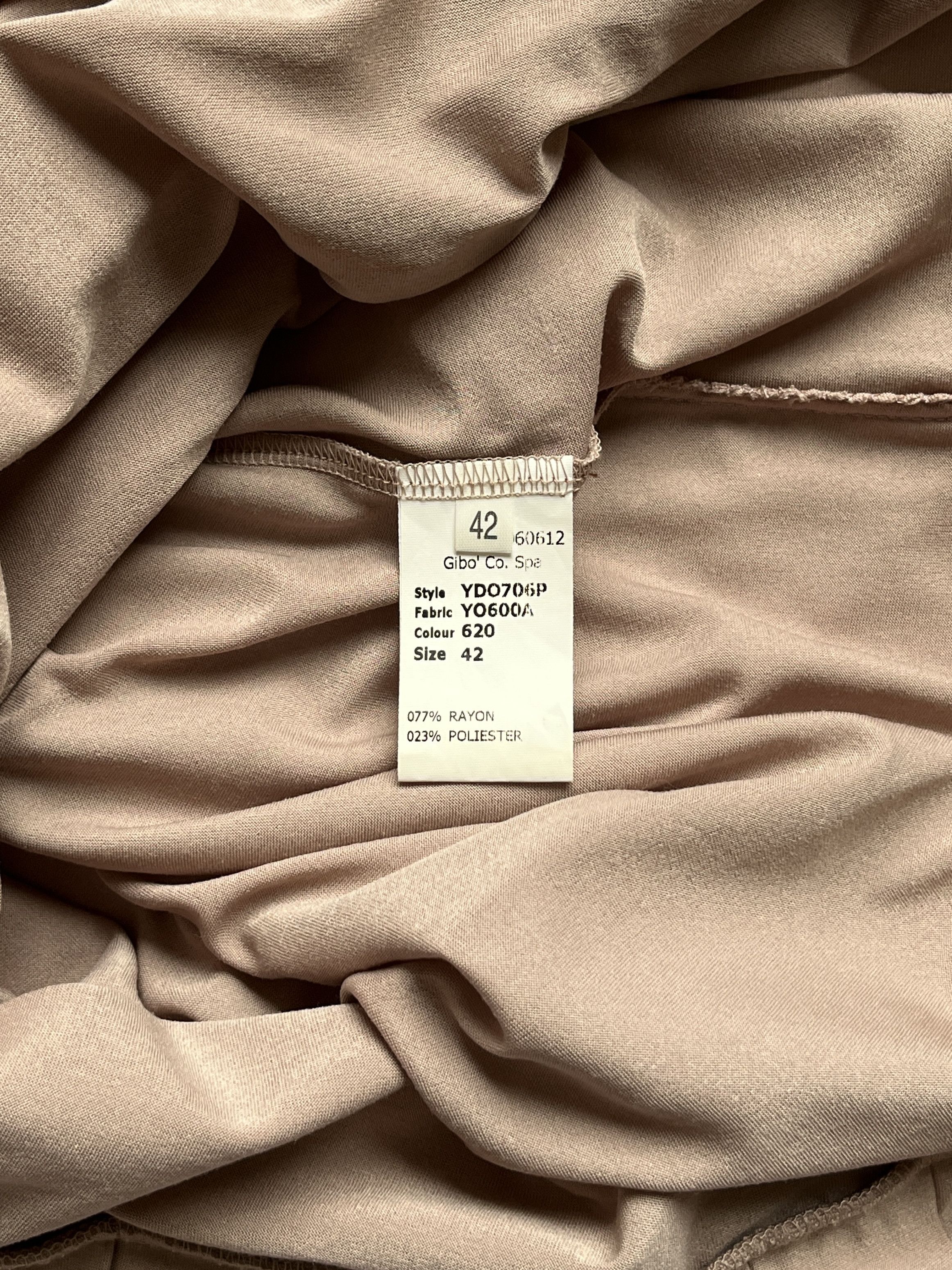 Hussein Chalayan ⚡️QUICK SALE⚡️Hussein Chalayan Beige Rose Tunic Dress Size L / US 10 / IT 46 - 6 Thumbnail