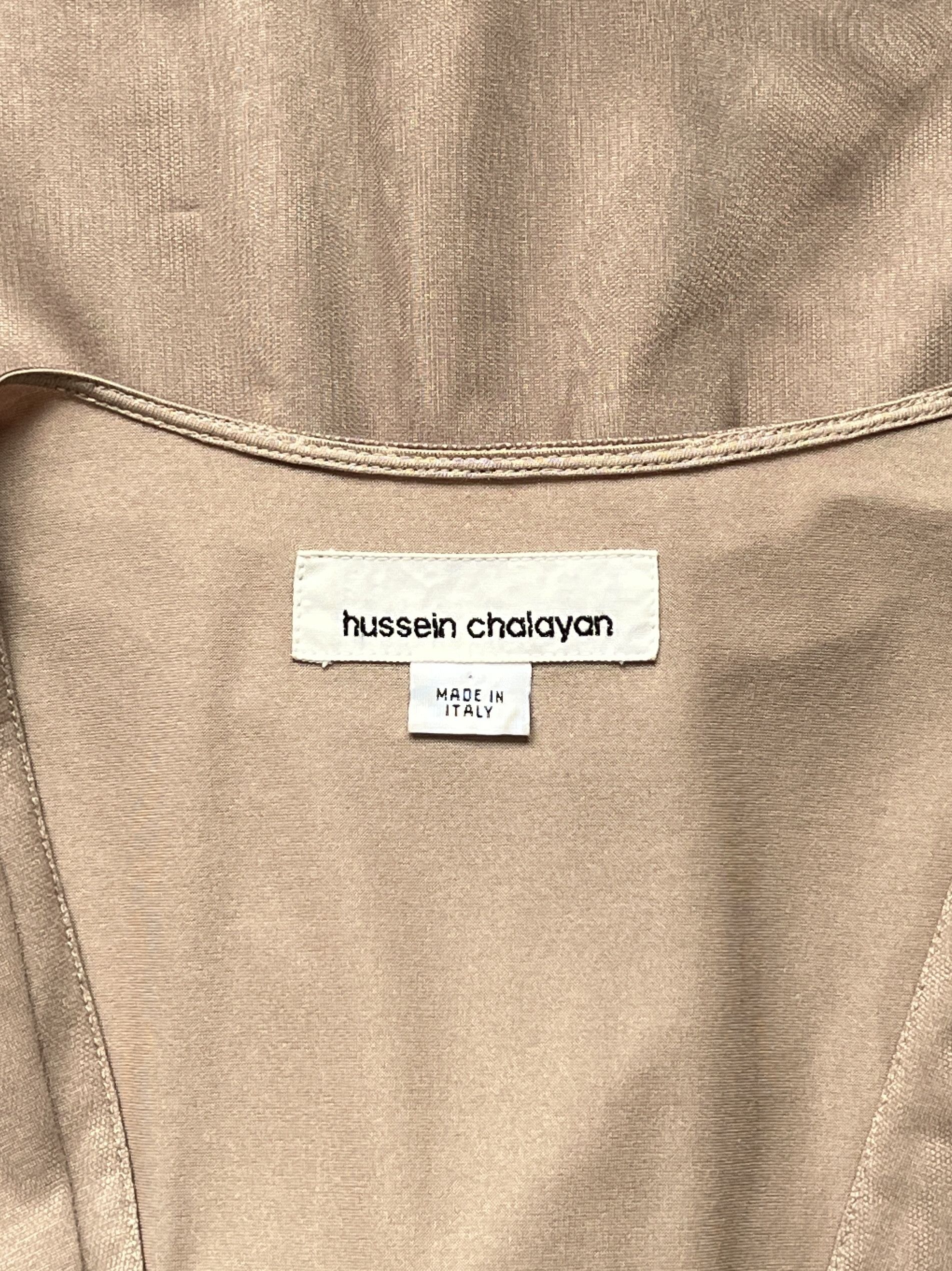 Hussein Chalayan ⚡️QUICK SALE⚡️Hussein Chalayan Beige Rose Tunic Dress Size L / US 10 / IT 46 - 5 Thumbnail