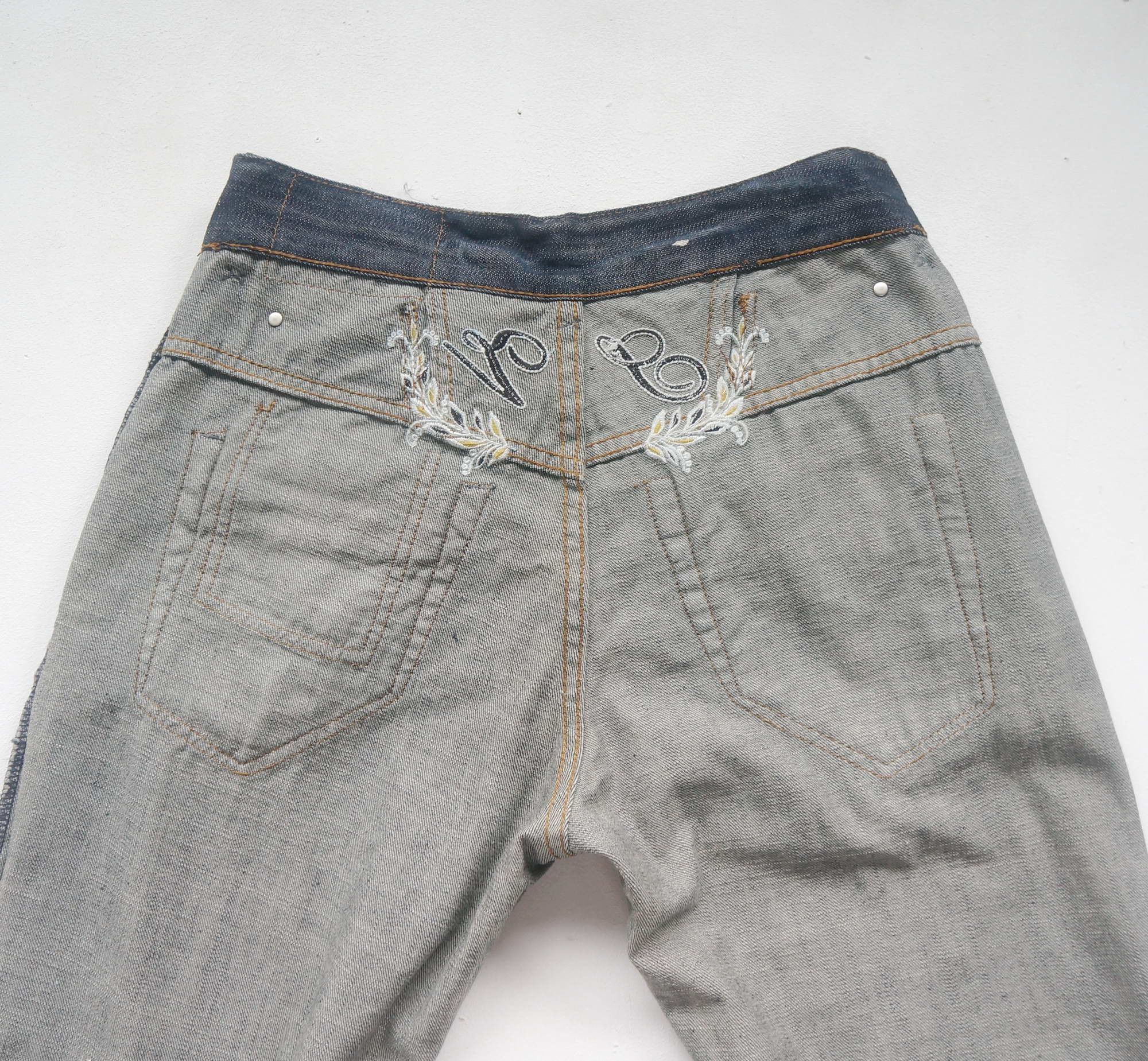 Japanese Brand × Vintage SAVIGNAC Multiple Pockets Embroidered Flare Jeans Size US 28 / EU 44 - 9 Thumbnail