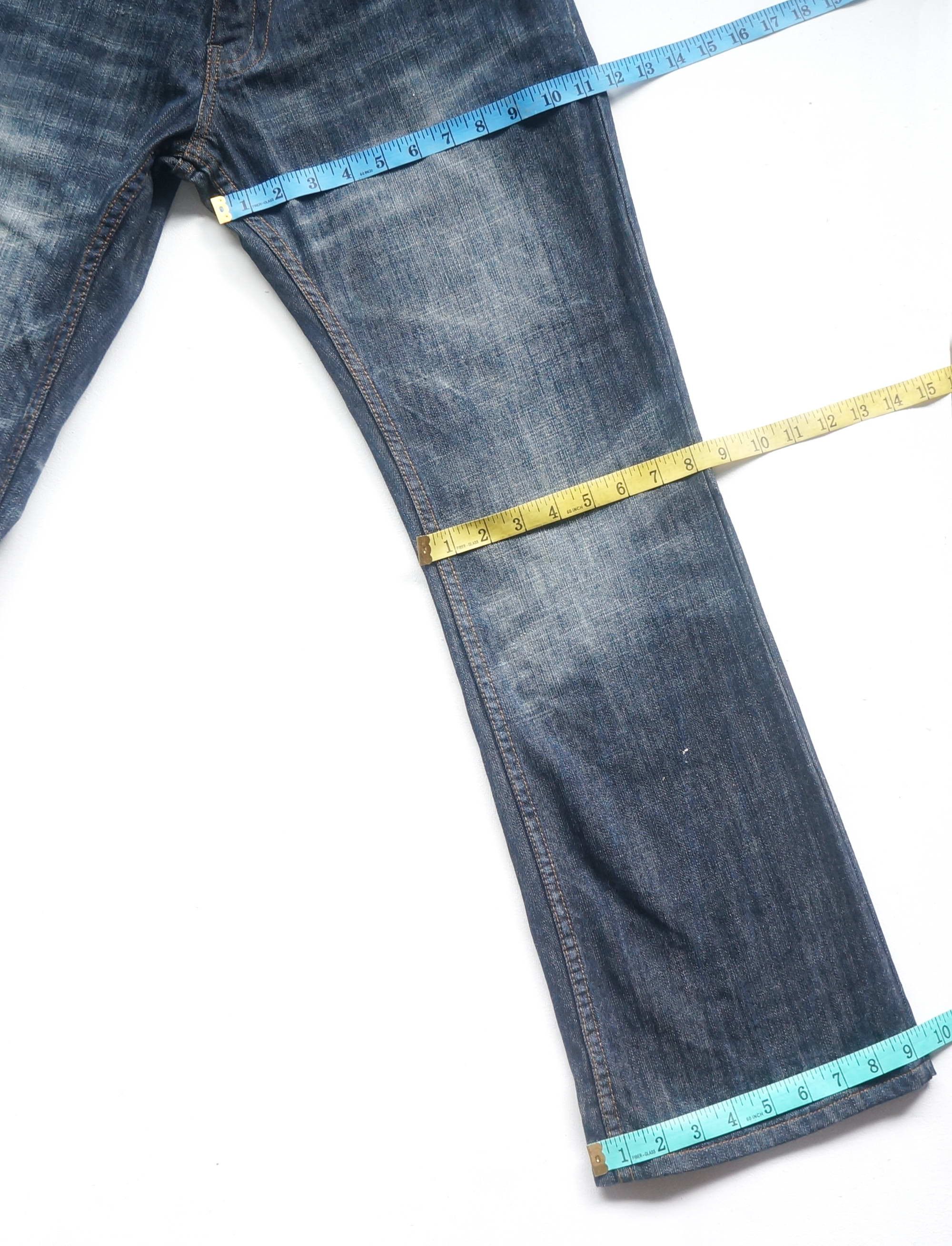Japanese Brand × Vintage SAVIGNAC Multiple Pockets Embroidered Flare Jeans Size US 28 / EU 44 - 14 Thumbnail
