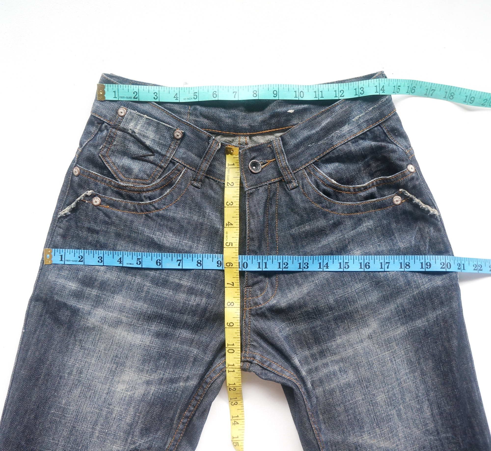 Japanese Brand × Vintage SAVIGNAC Multiple Pockets Embroidered Flare Jeans Size US 28 / EU 44 - 13 Thumbnail