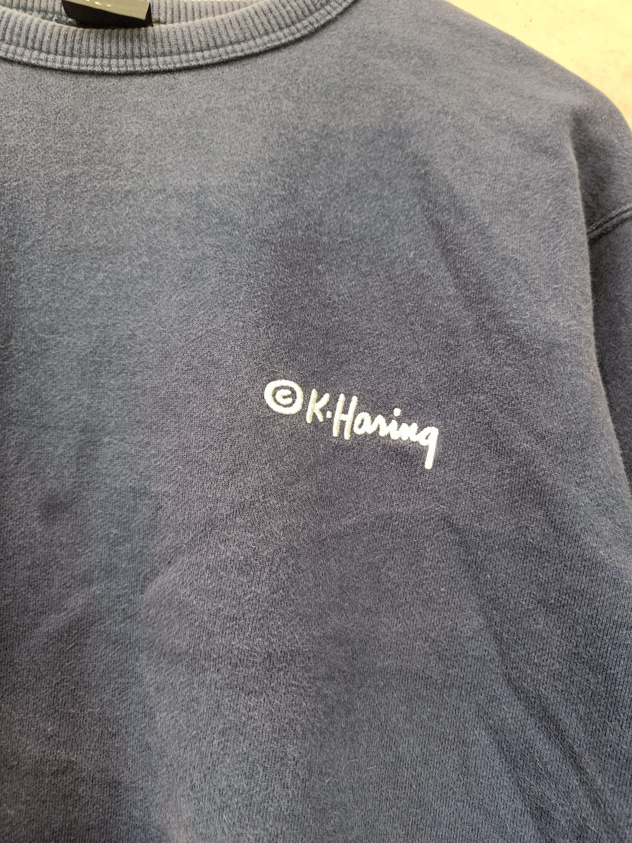 Keith Haring × Uniqlo Vintage Uniqlo x K.Haring Crewneck Sweatshirt Size US L / EU 52-54 / 3 - 4 Thumbnail