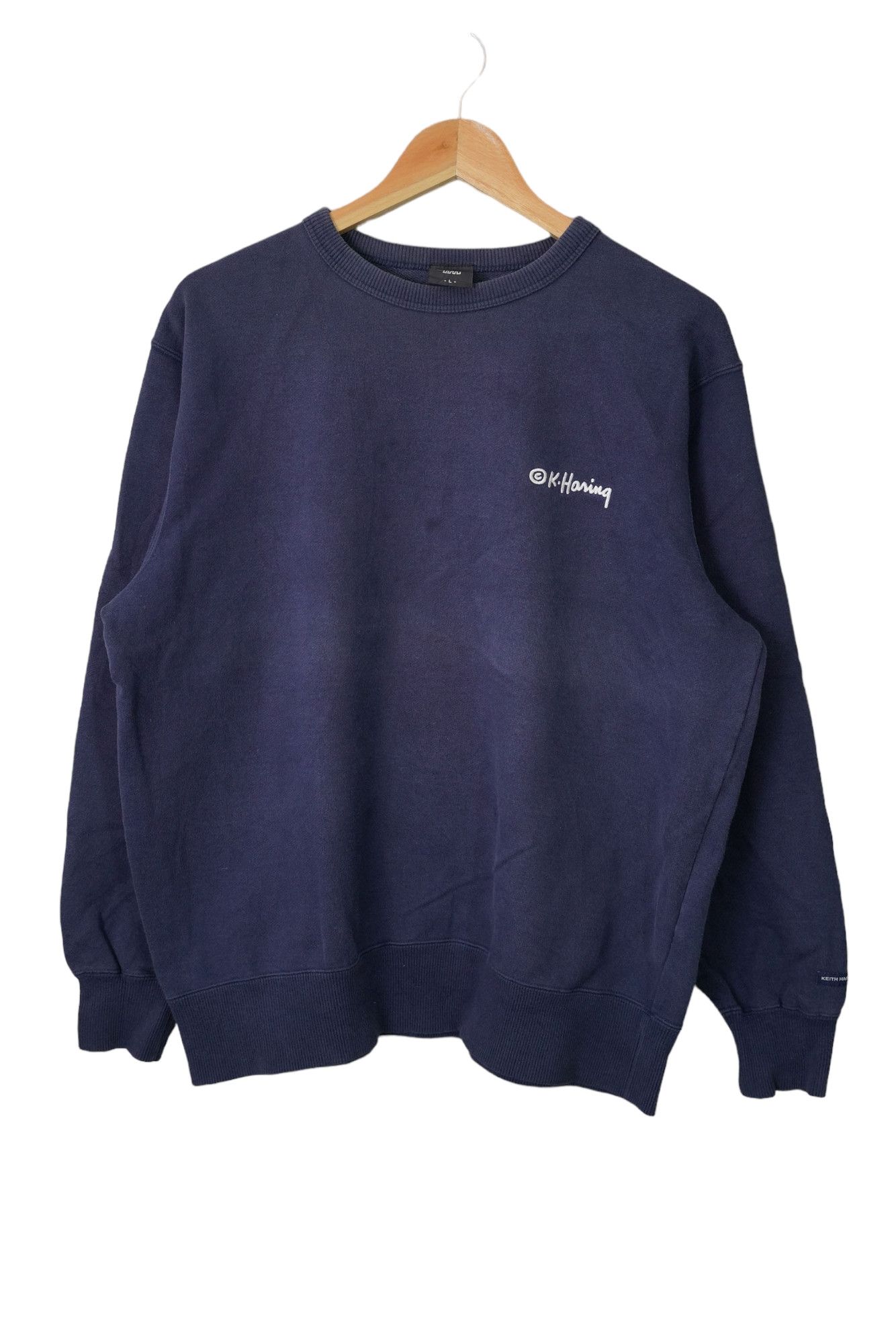 Keith Haring × Uniqlo Vintage Uniqlo x K.Haring Crewneck Sweatshirt Size US L / EU 52-54 / 3 - 2 Thumbnail