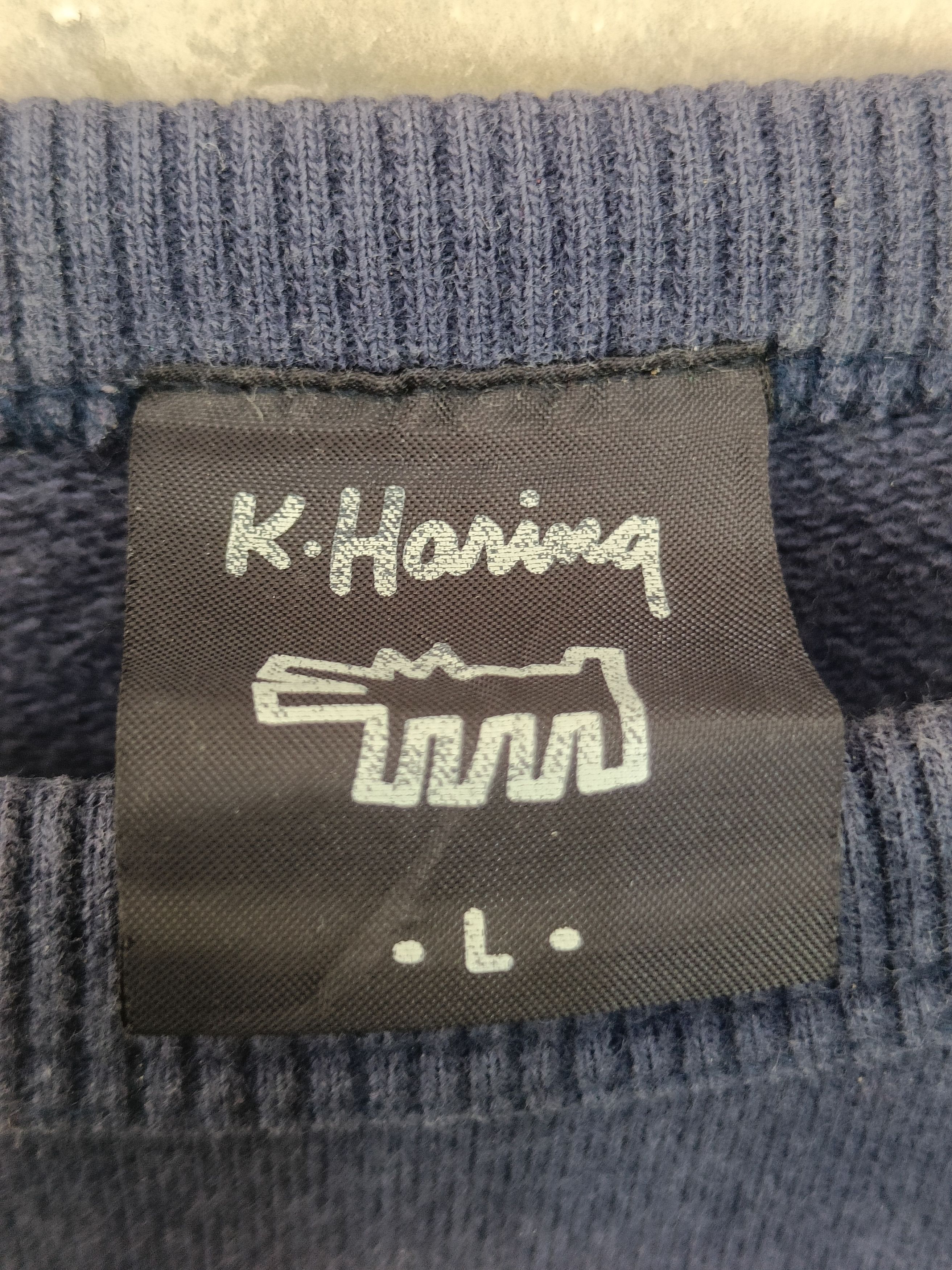 Keith Haring × Uniqlo Vintage Uniqlo x K.Haring Crewneck Sweatshirt Size US L / EU 52-54 / 3 - 7 Thumbnail