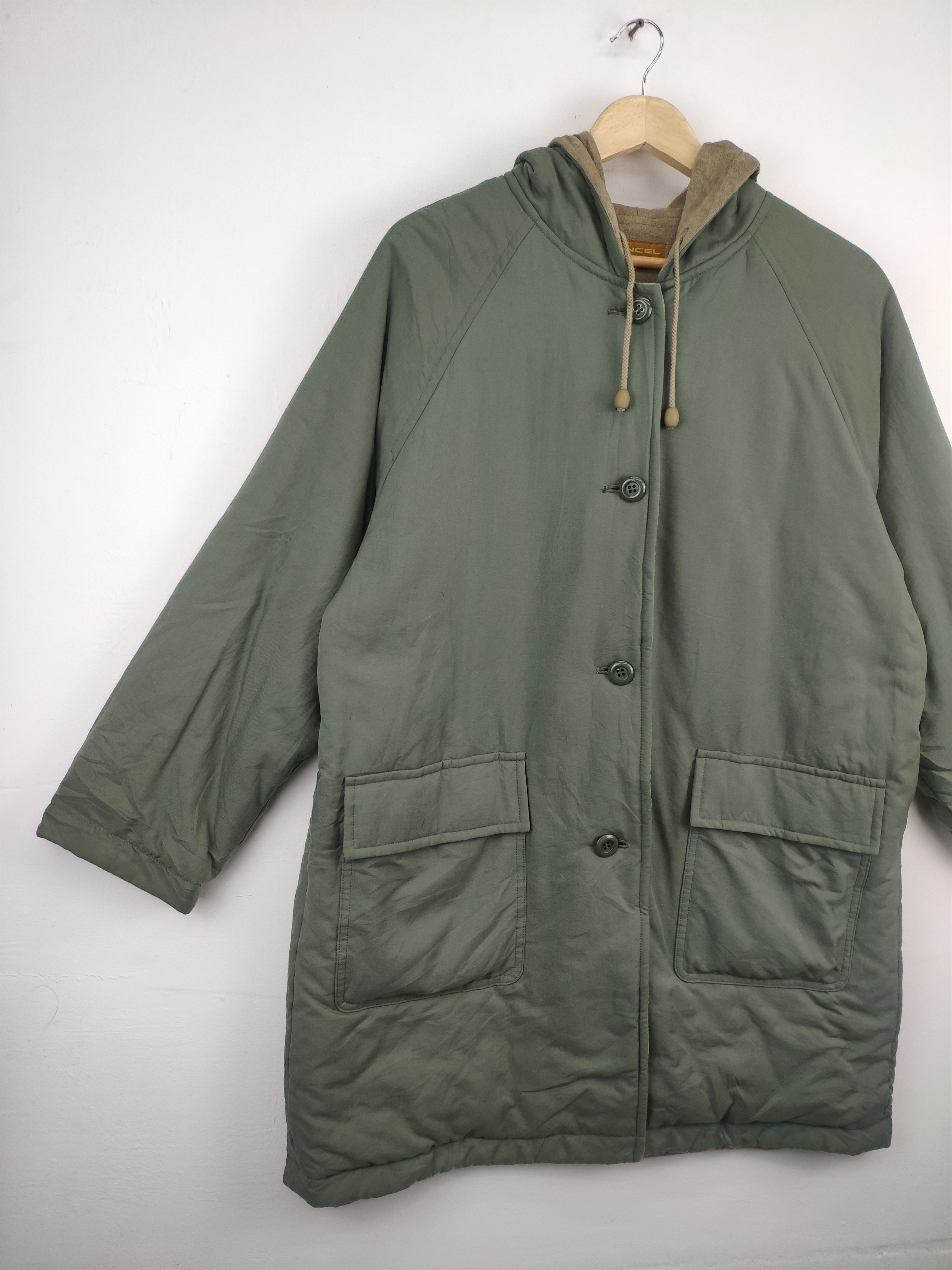 Japanese Brand × Lancel × Vintage Vintage Lancel Down Jacket Hoodie Lining Fleece Size US L / EU 52-54 / 3 - 7 Thumbnail