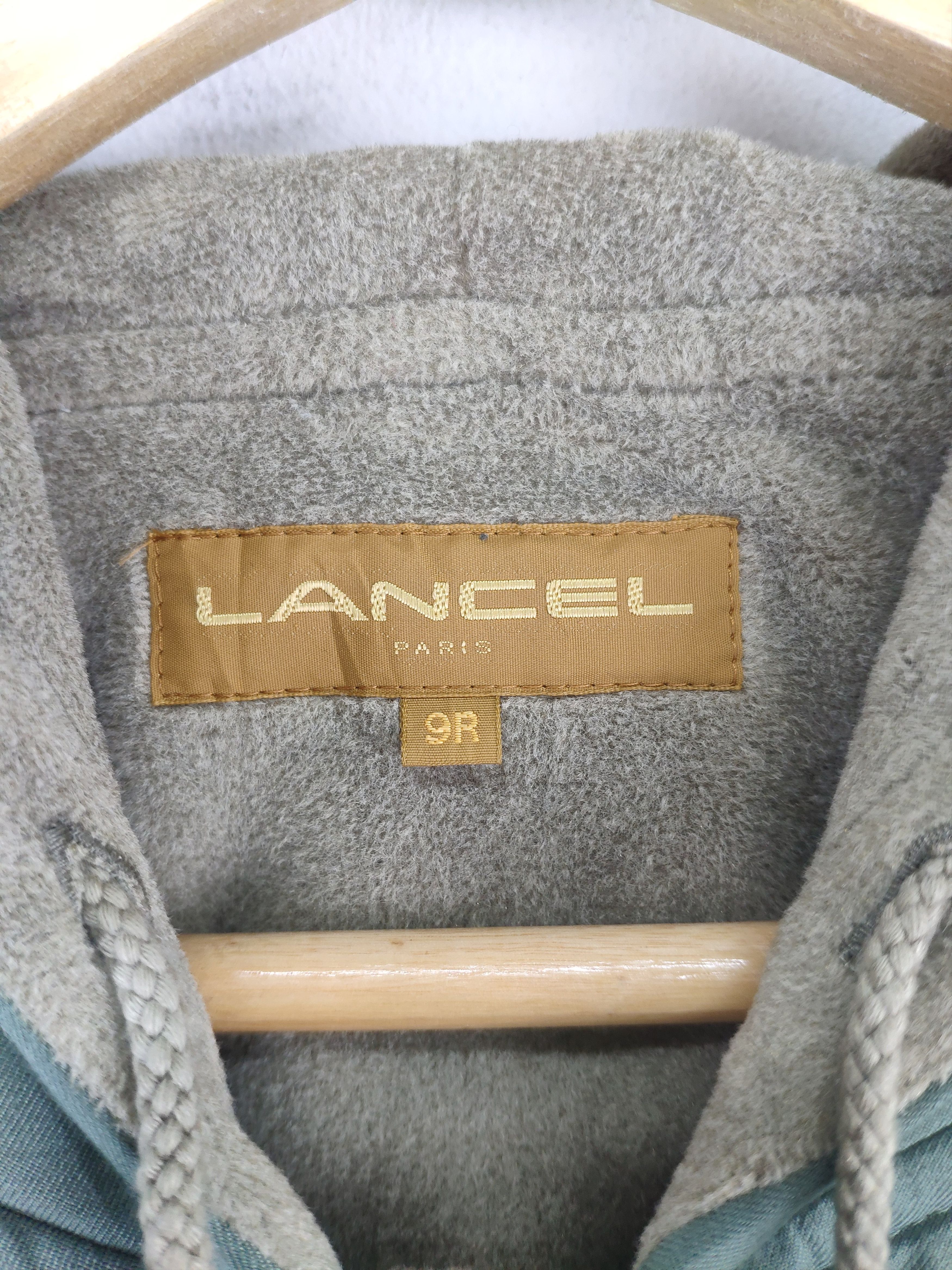 Japanese Brand × Lancel × Vintage Vintage Lancel Down Jacket Hoodie Lining Fleece Size US L / EU 52-54 / 3 - 3 Thumbnail