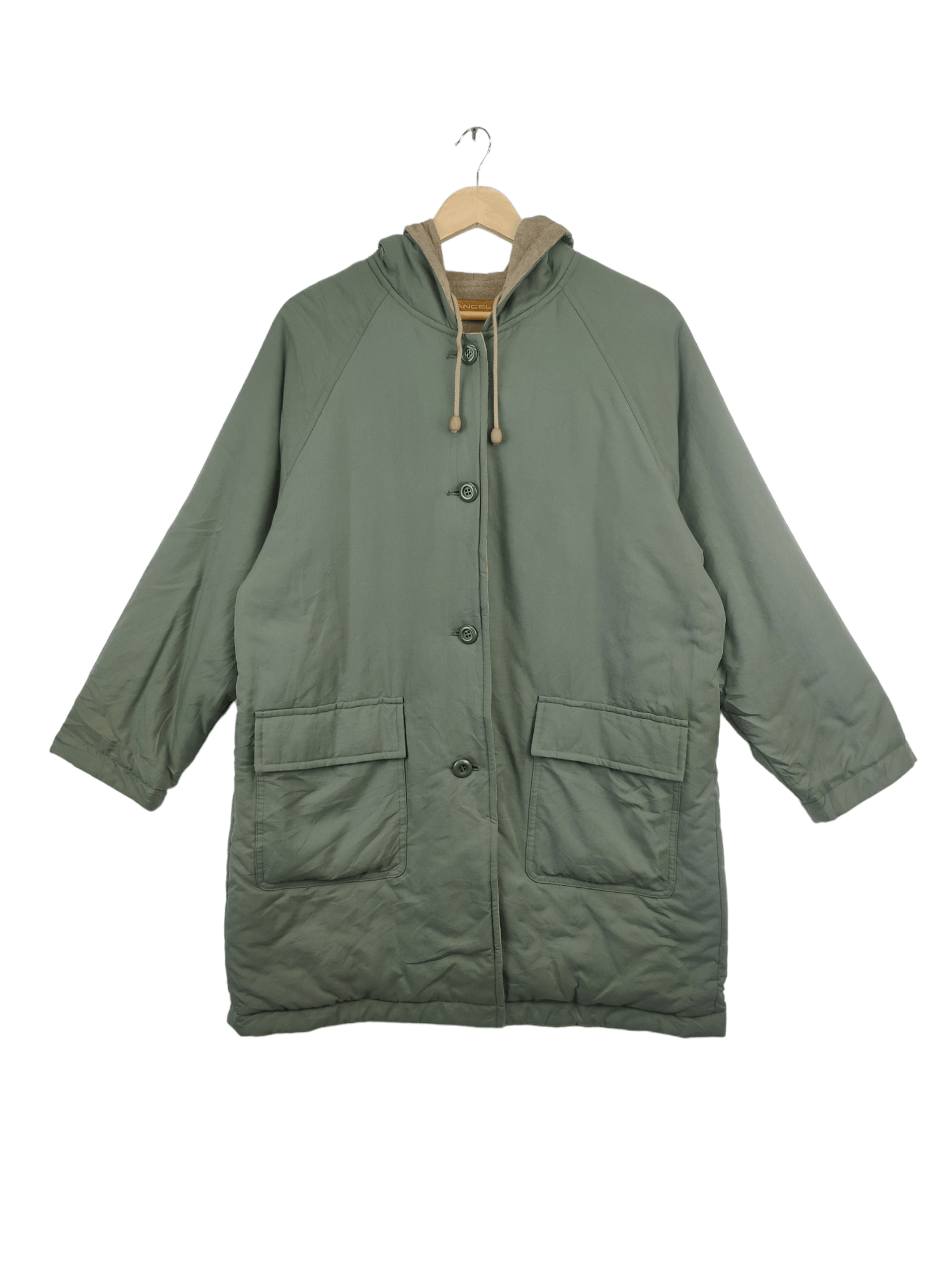 Japanese Brand × Lancel × Vintage Vintage Lancel Down Jacket Hoodie Lining Fleece Size US L / EU 52-54 / 3 - 1 Thumbnail