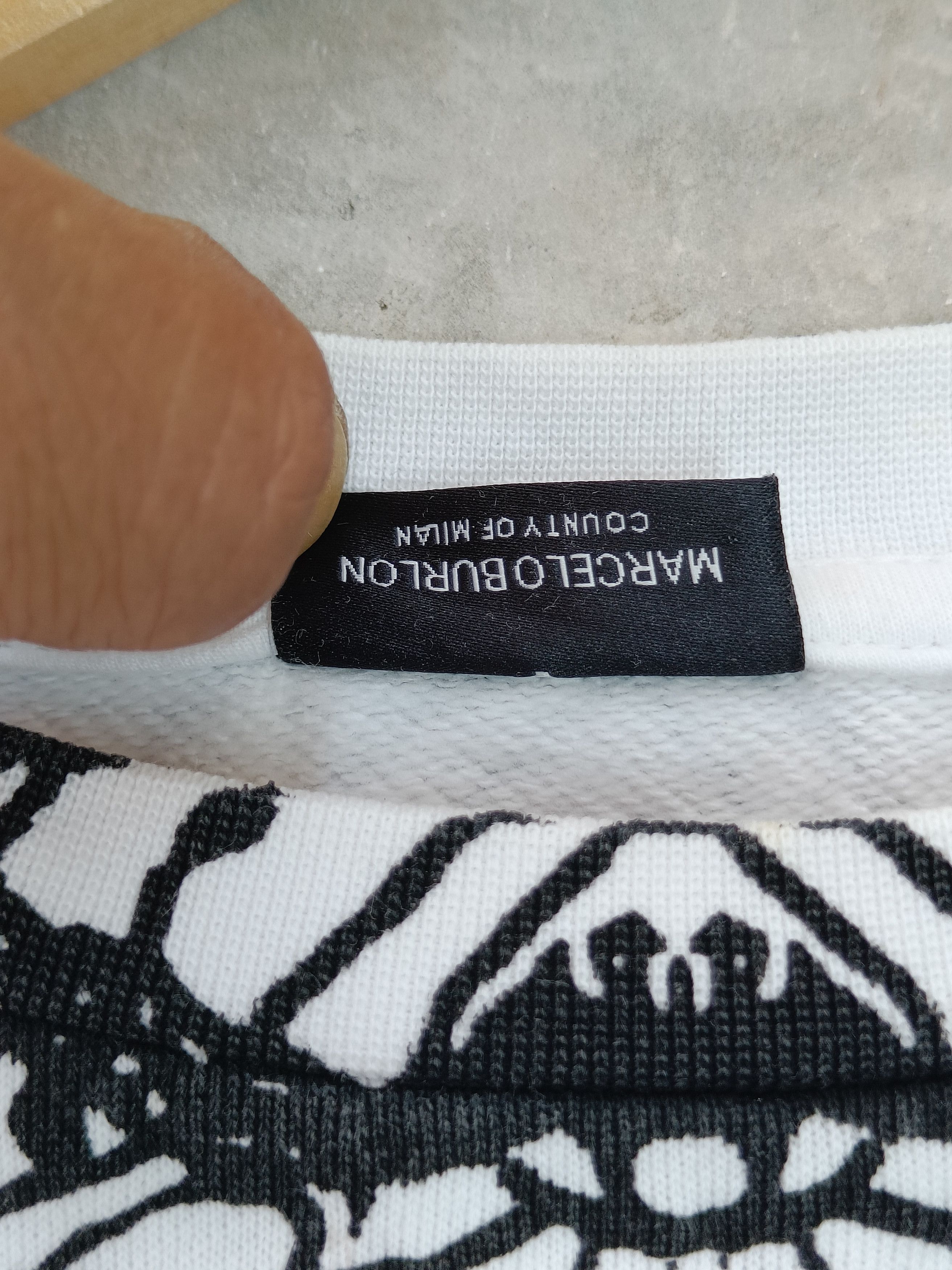 Designer × Marcelo Burlon Marcelo Burlon Crewneck Sweatshirt. Size US XS / EU 42 / 0 - 5 Thumbnail