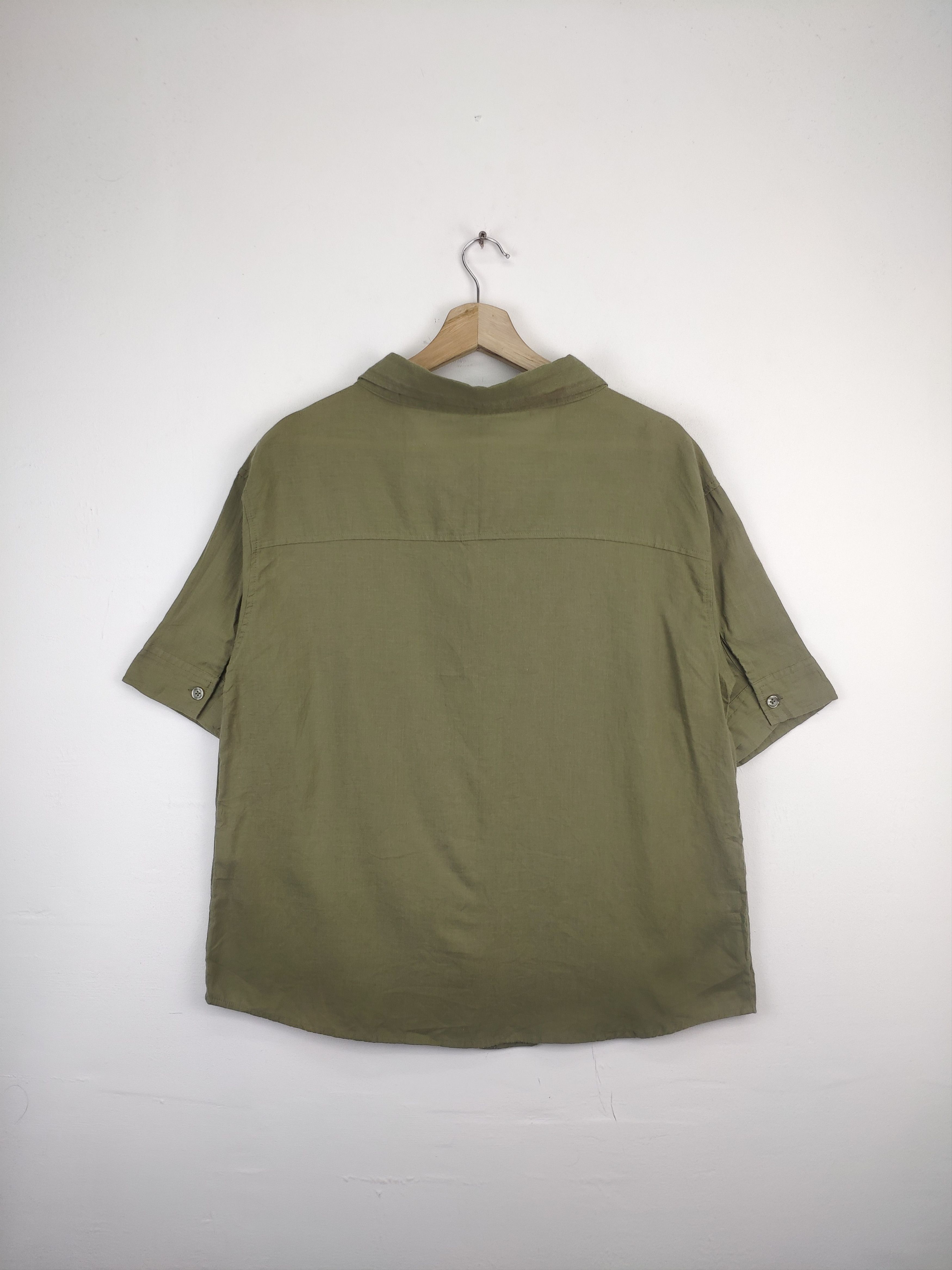 Other Vintage Army Style Shirt Button Up by CRYX Size US M / EU 48-50 / 2 - 2 Thumbnail