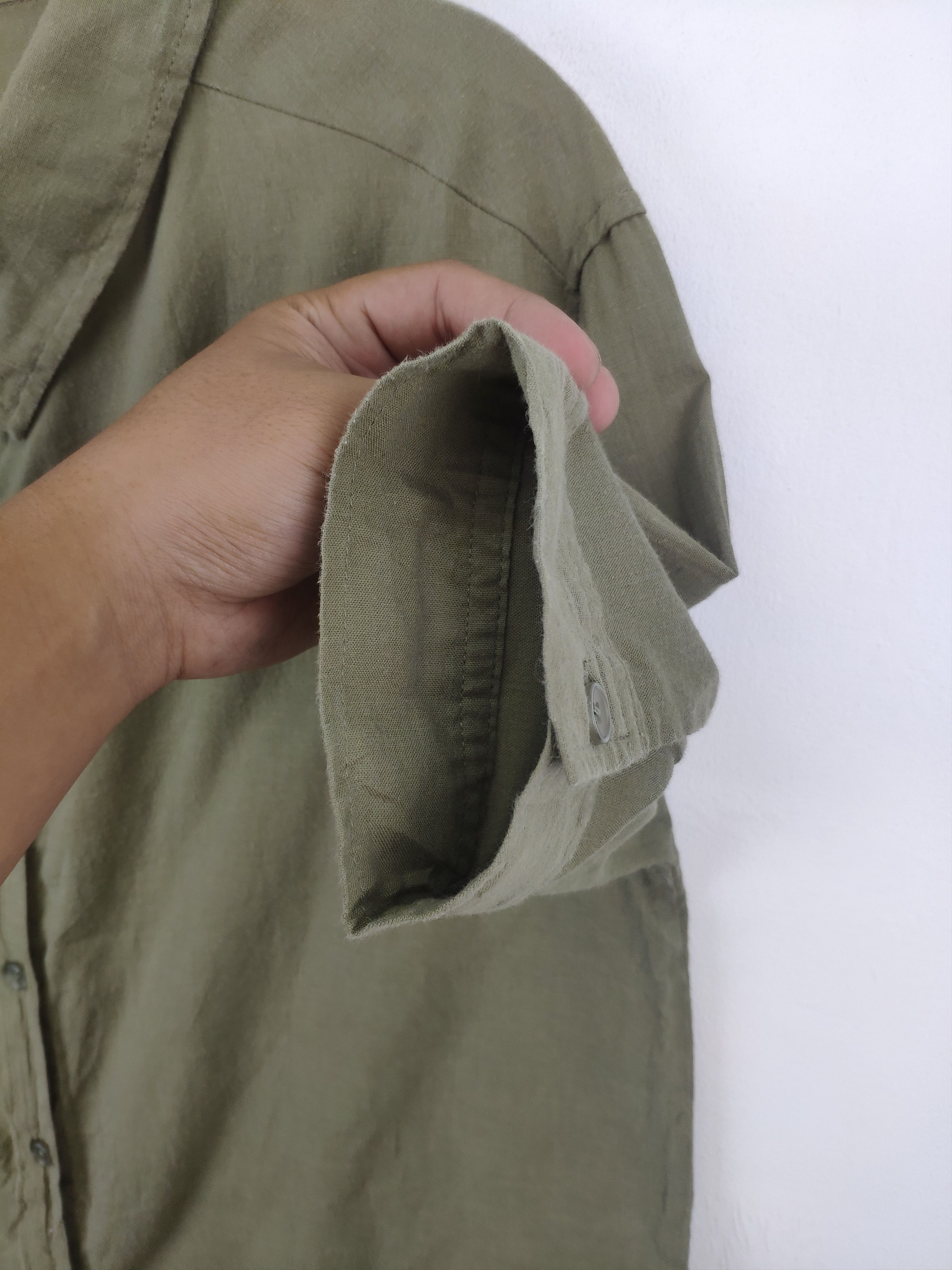 Other Vintage Army Style Shirt Button Up by CRYX Size US M / EU 48-50 / 2 - 8 Thumbnail
