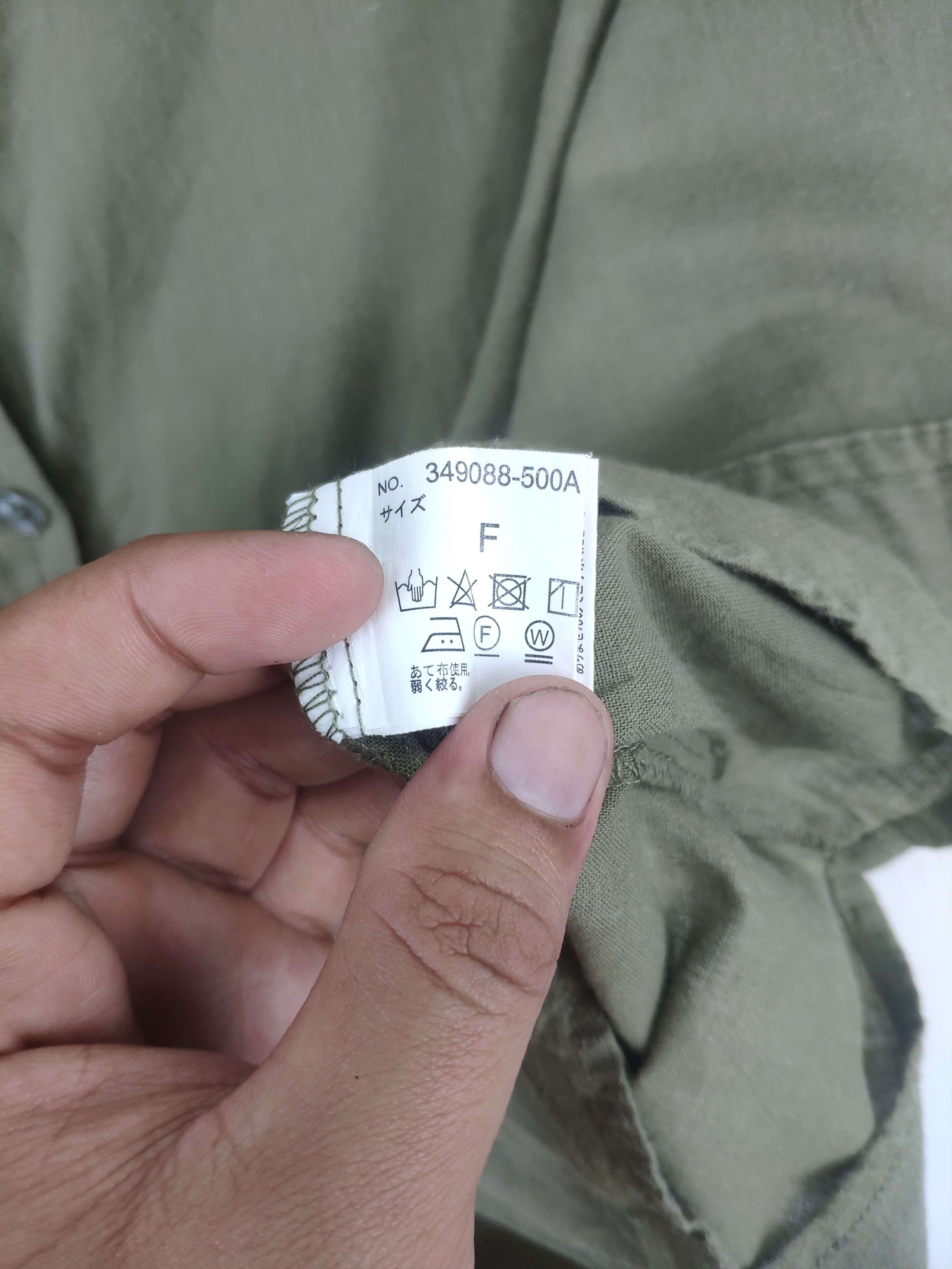 Other Vintage Army Style Shirt Button Up by CRYX Size US M / EU 48-50 / 2 - 4 Thumbnail