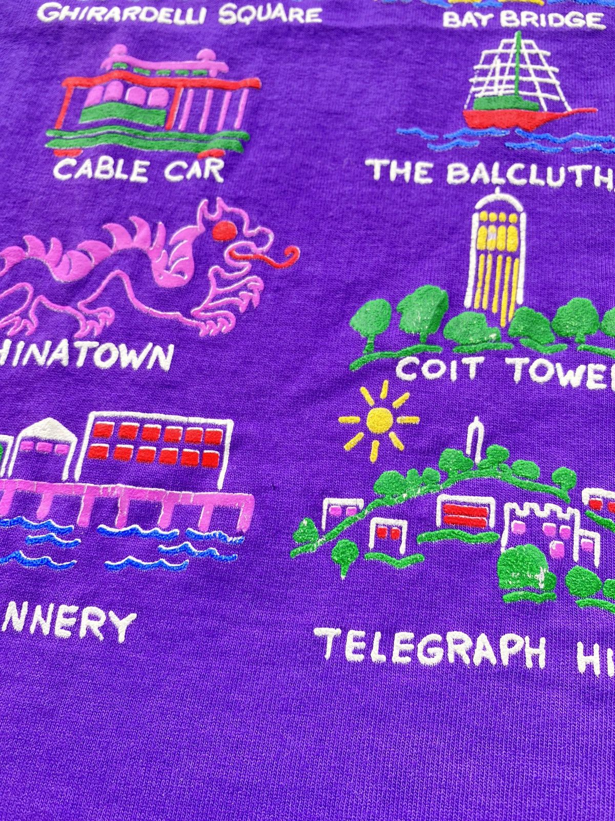 Vintage Vintage ART San Francisco Rare Tshirt Size US M / EU 48-50 / 2 - 7 Thumbnail