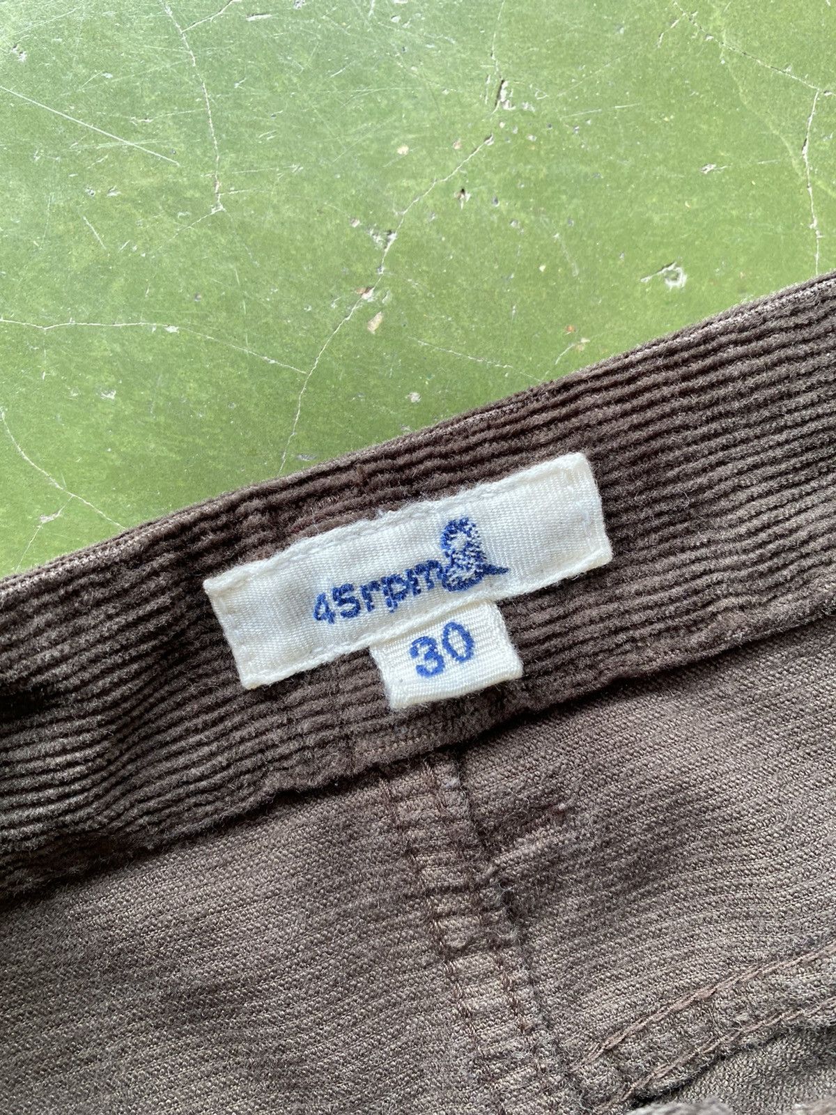 45rpm Vintage 45Rpm Corduroy Pants Size US 29 - 7 Thumbnail