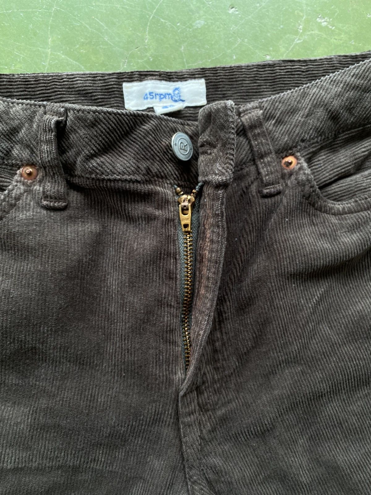45rpm Vintage 45Rpm Corduroy Pants Size US 29 - 6 Thumbnail