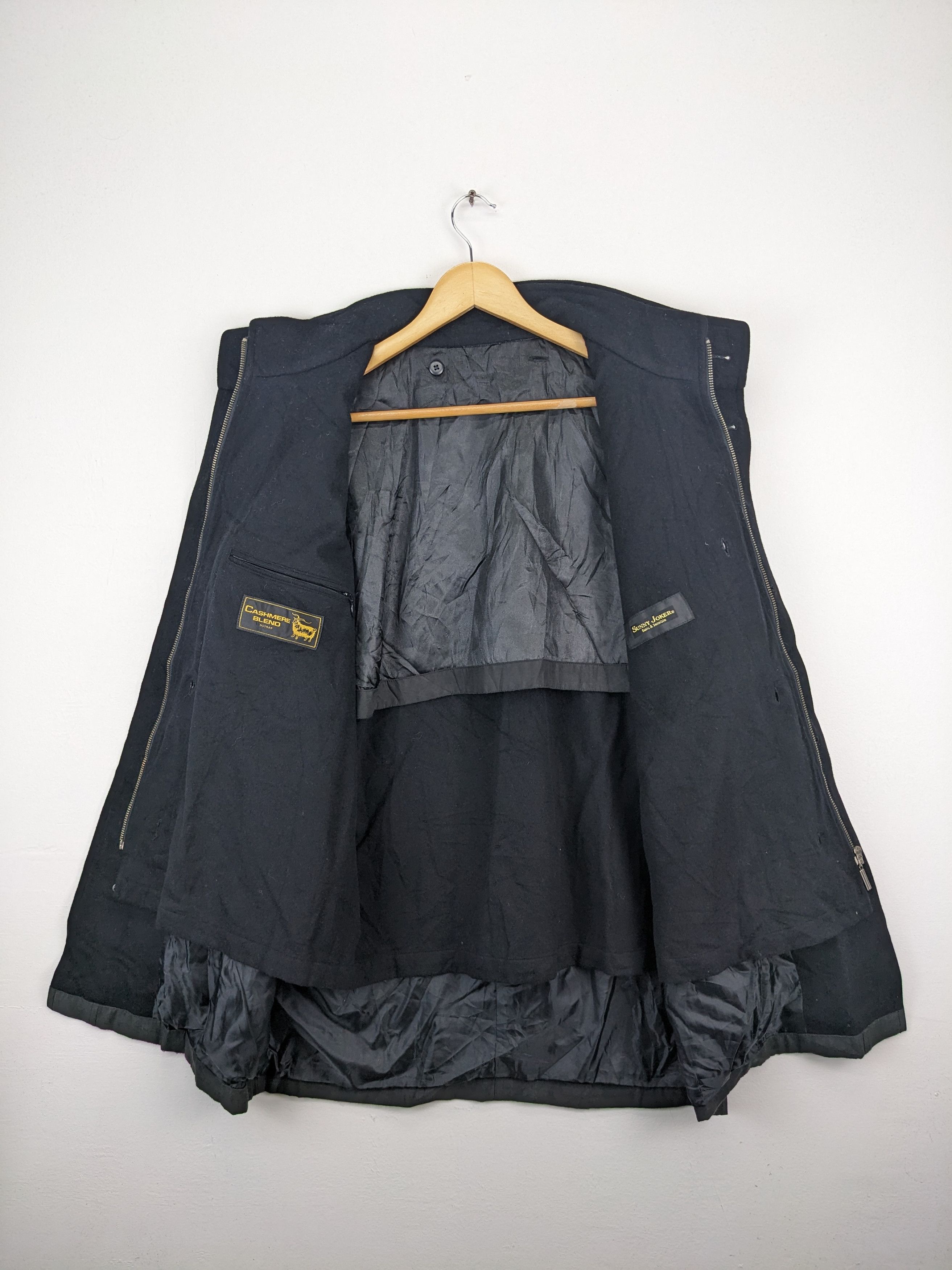 Japanese Brand × Vintage Vintage 90s Cashmere Jacket by S.Jocker Size US M / EU 48-50 / 2 - 16 Thumbnail