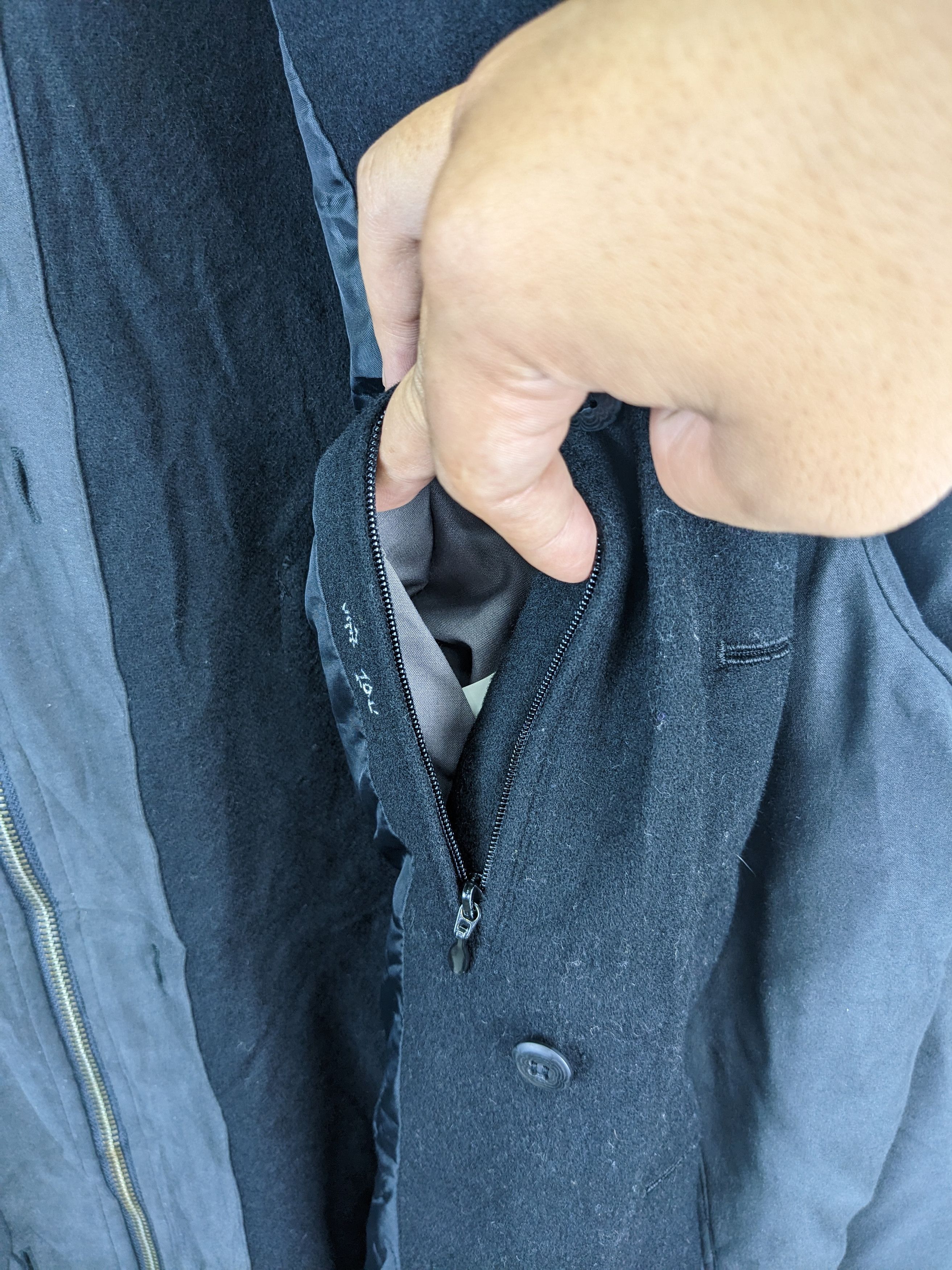 Japanese Brand × Vintage Vintage 90s Cashmere Jacket by S.Jocker Size US M / EU 48-50 / 2 - 15 Thumbnail